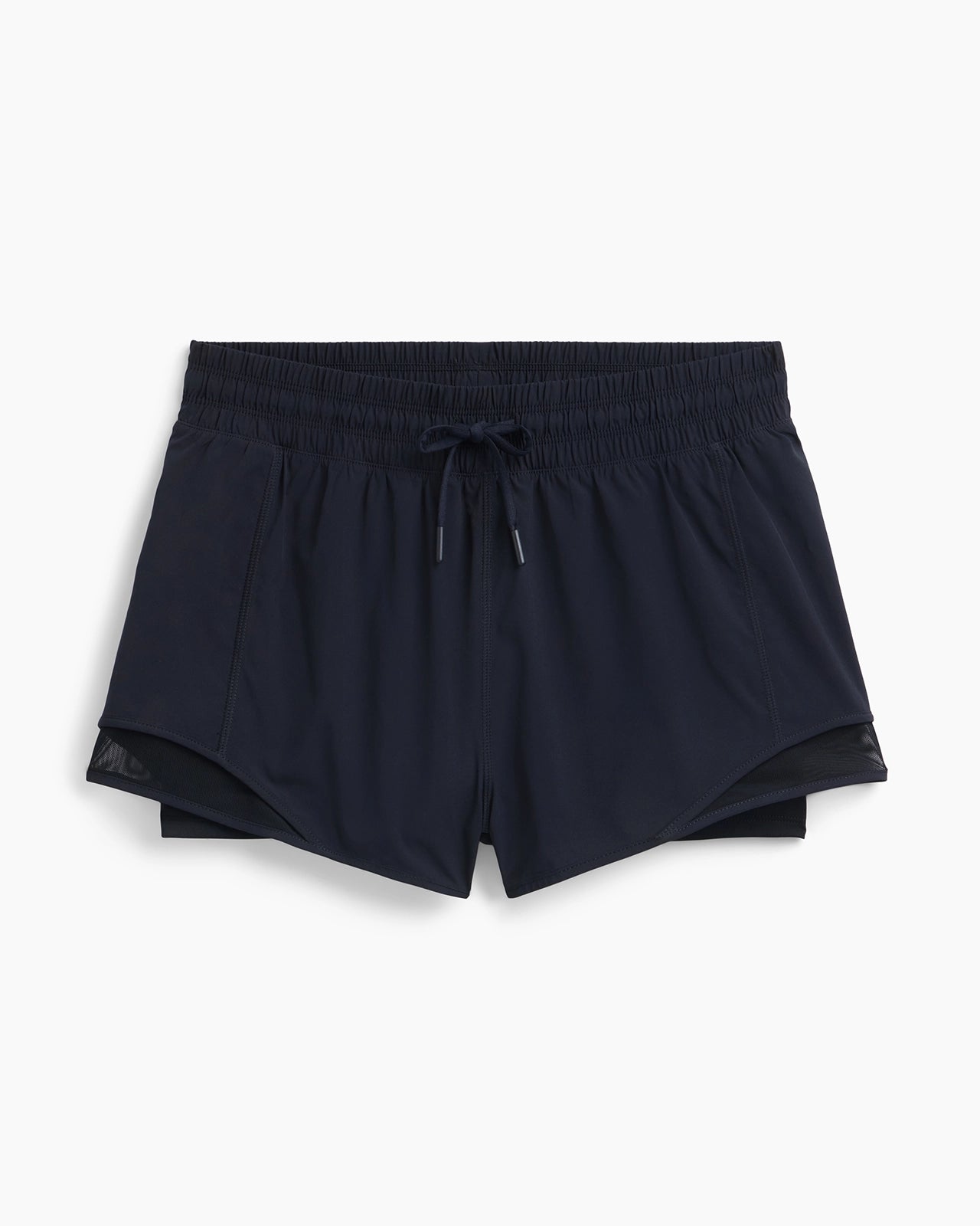 The Built-In Compression GRS Certified Recycled Polyester Run Short - Black