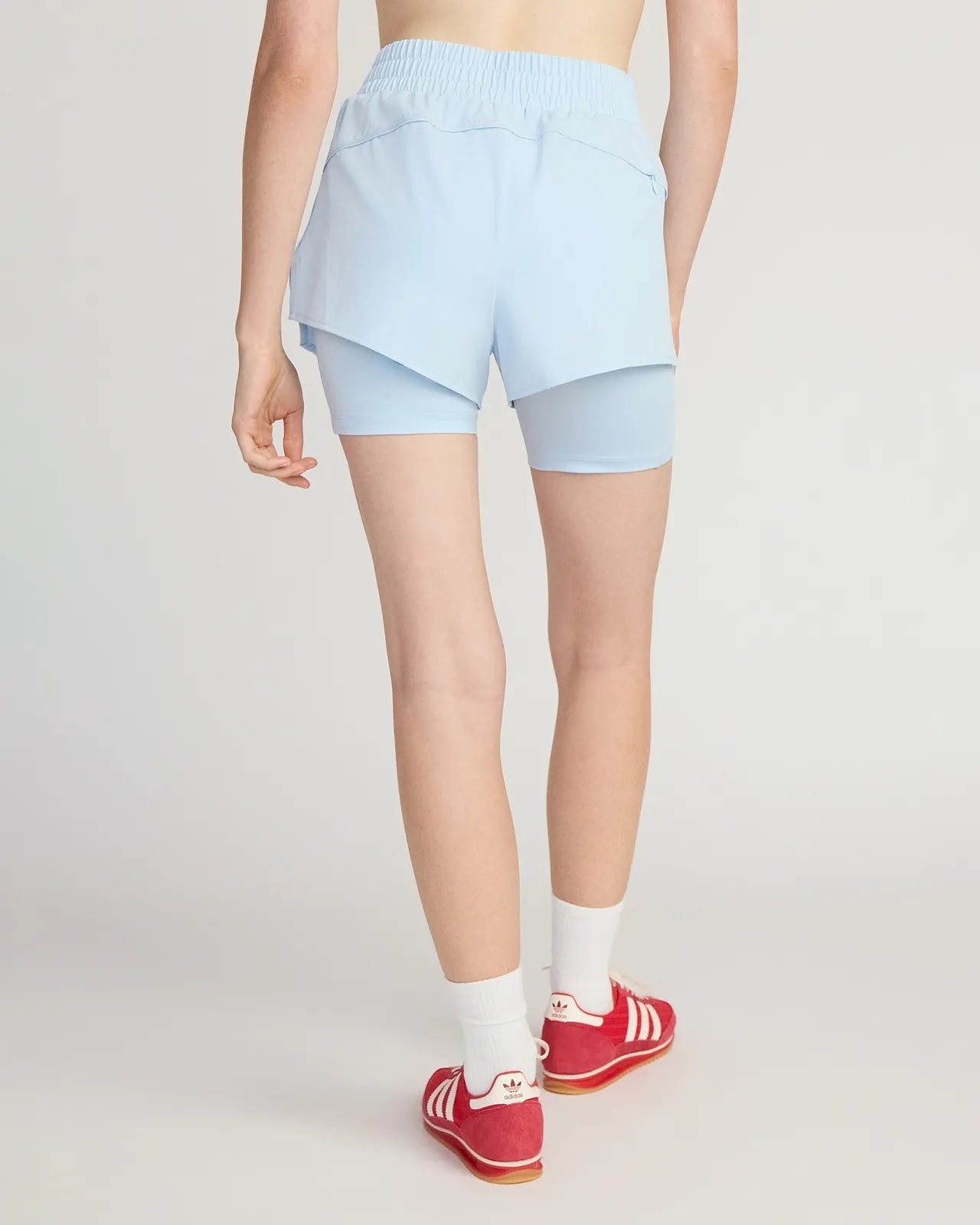 The Built-In Liner GRS Certified Recycled Polyester 3.5" Run Short - Nantucket Breeze