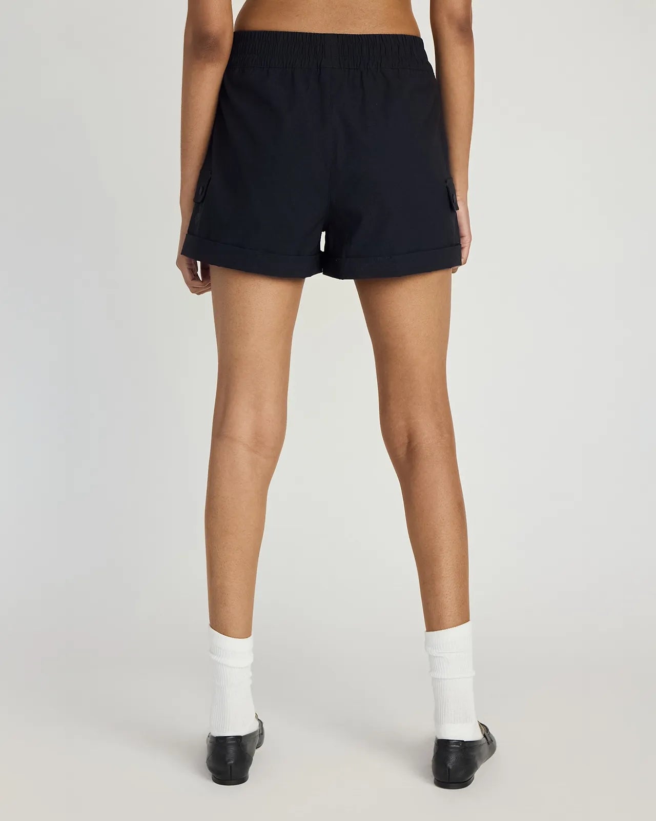 The Active Light Stretch GRS Certified Recycled Nylon Short - Black