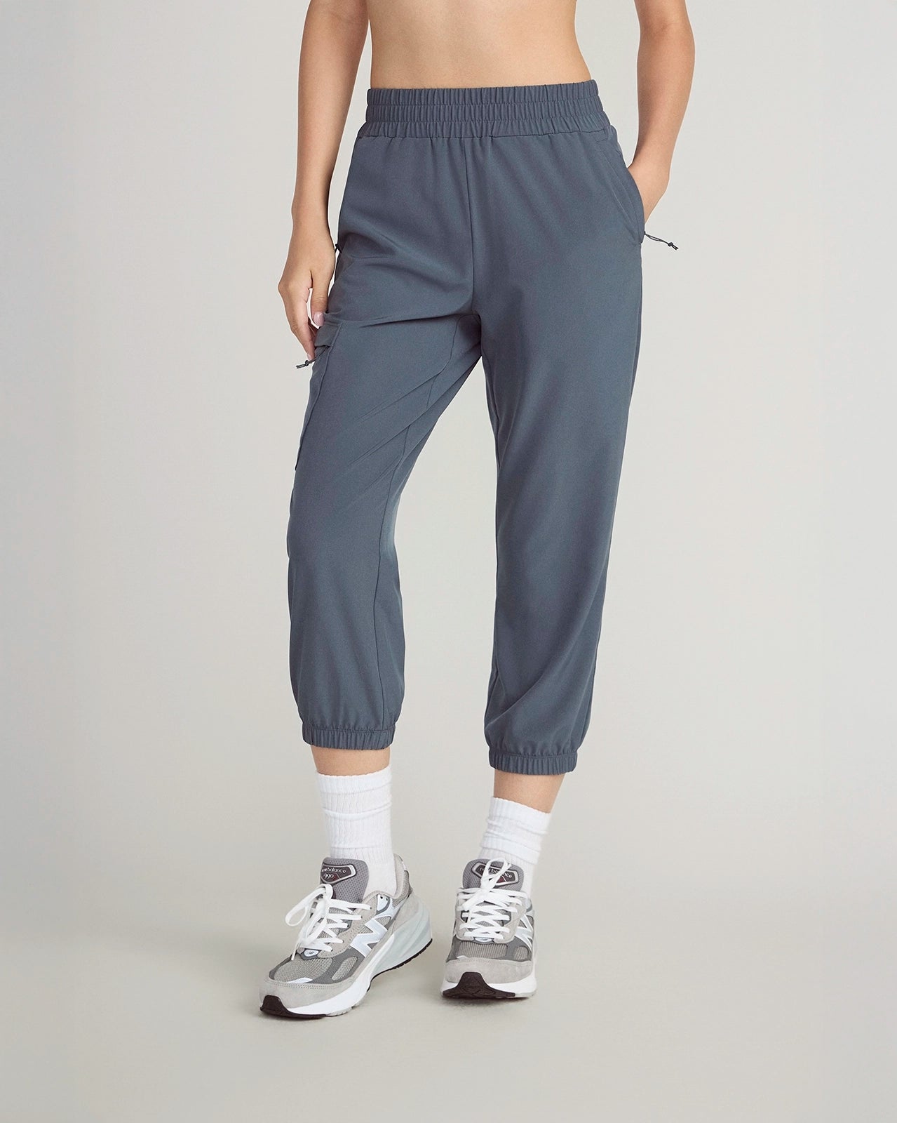 The Light Stretch GRS Certified Recycled Polyester Jogger - Dark Slate
