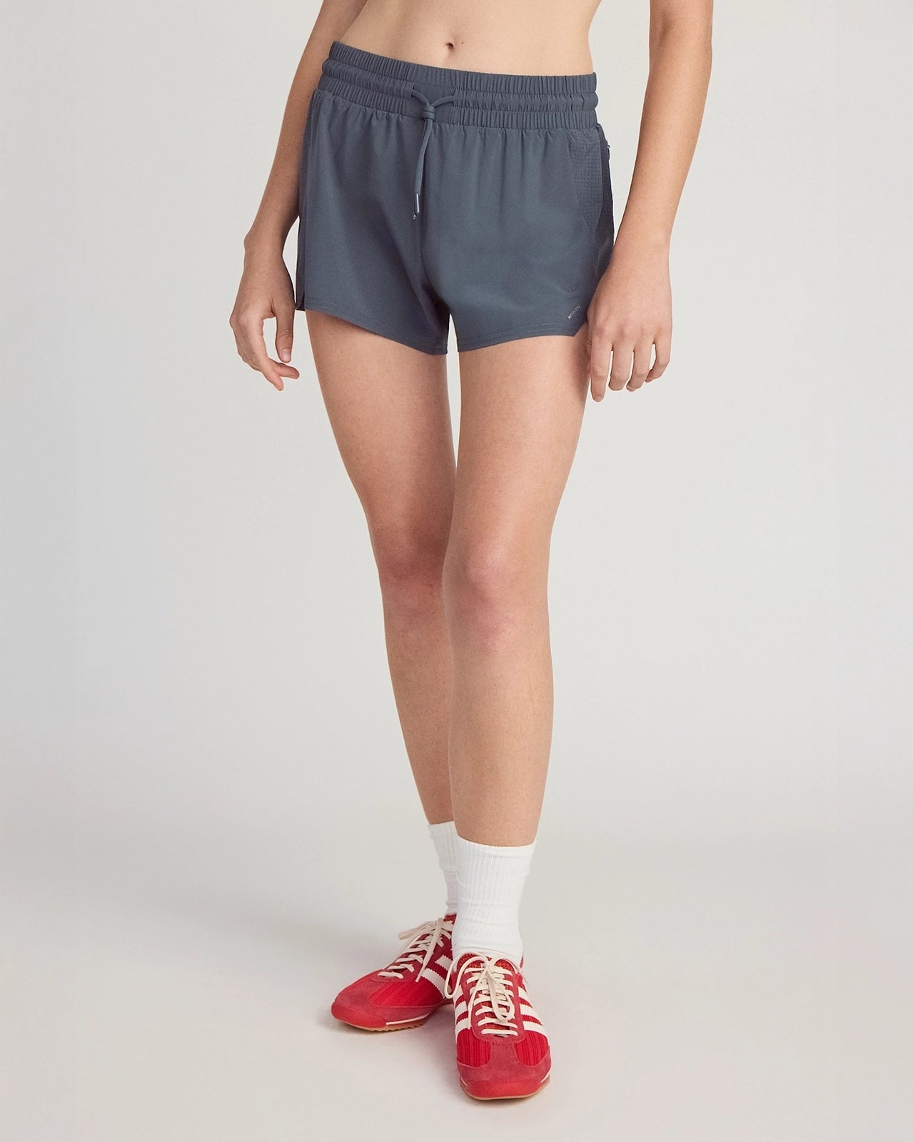 The Lightweight GRS Certified Recycled Polyester 3" Run Short - Dark Slate