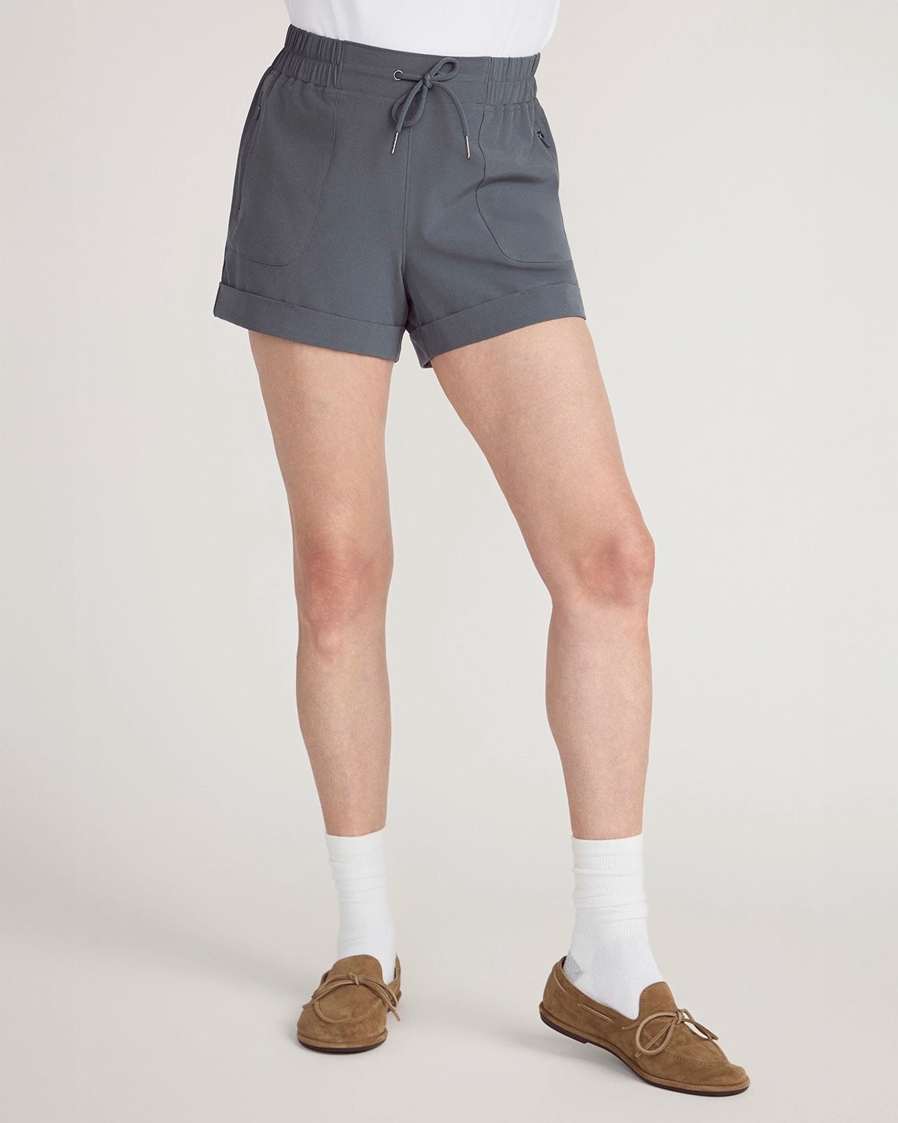 The Adventure Lightweight GRS Certified Recycled Polyester 3.5" Short - Dark Slate