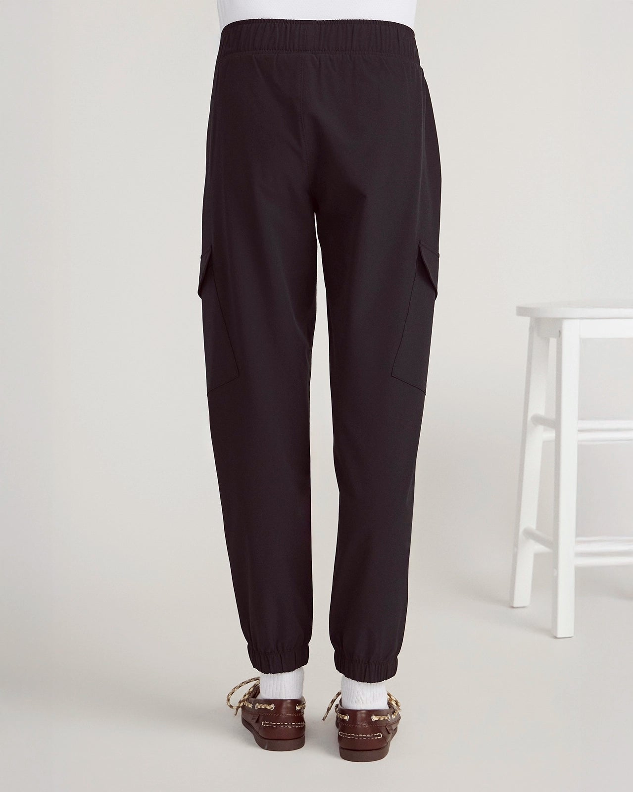 The Stretch Cargo GRS Certified Recycled Polyester Commuter Pant - Black