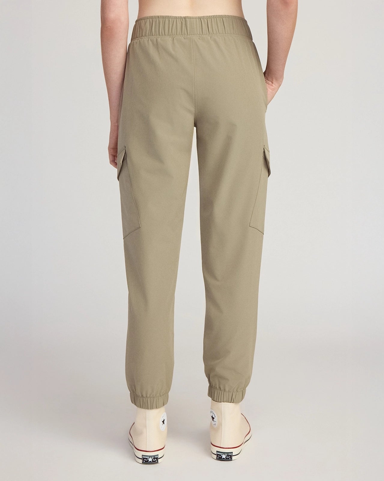 The Stretch Cargo GRS Certified Recycled Polyester Commuter Pant - Vetiver