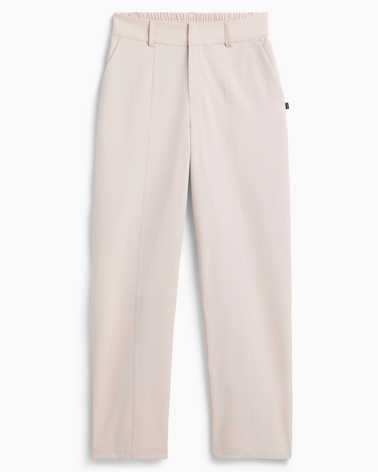 The All-Day Stretch GRS Certified Recycled Polyester Straight Leg Pant - Stone