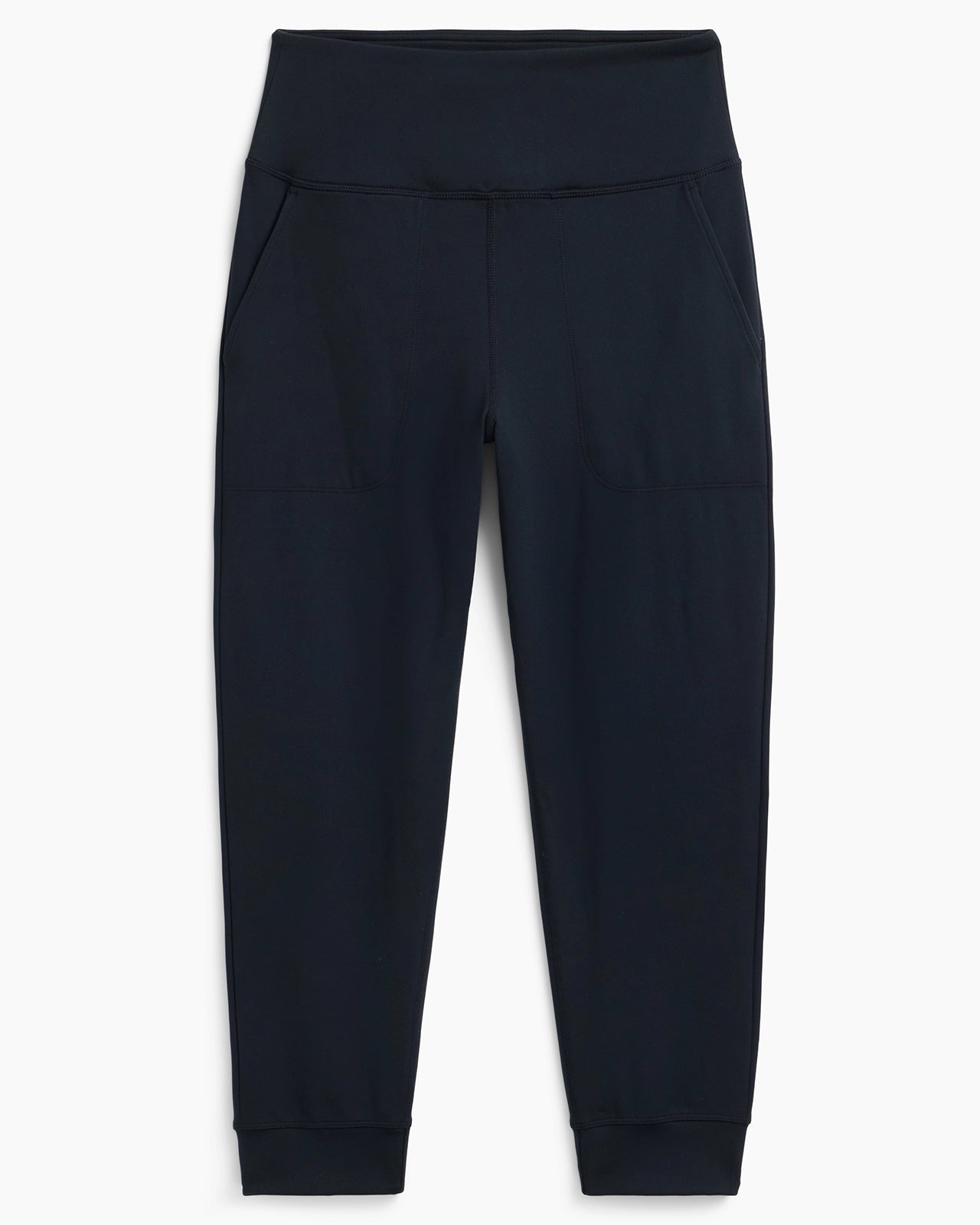 The Soft Stretch GRS Certified Recycled Polyester Capri - Black