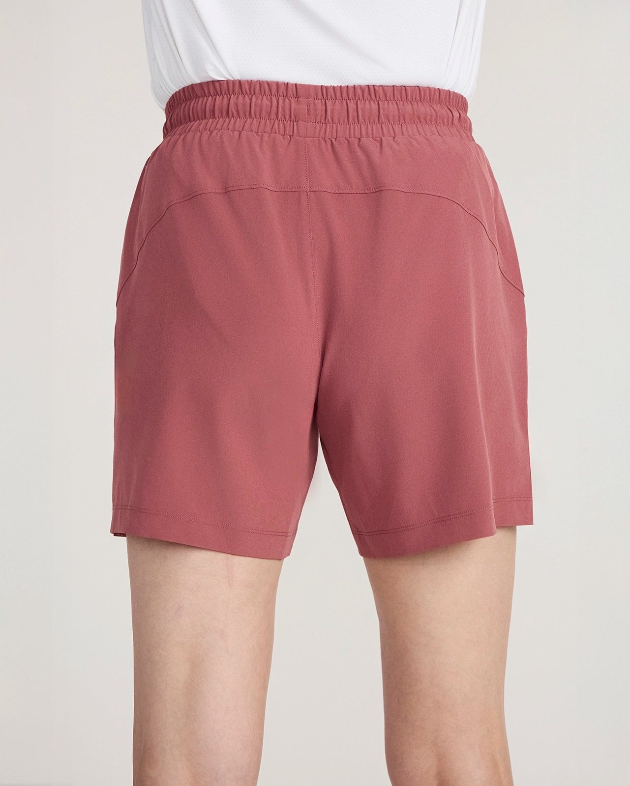 The Lightweight GRS Certified Recycled Poly All-Day 6" Short - Dark Orchid Pink