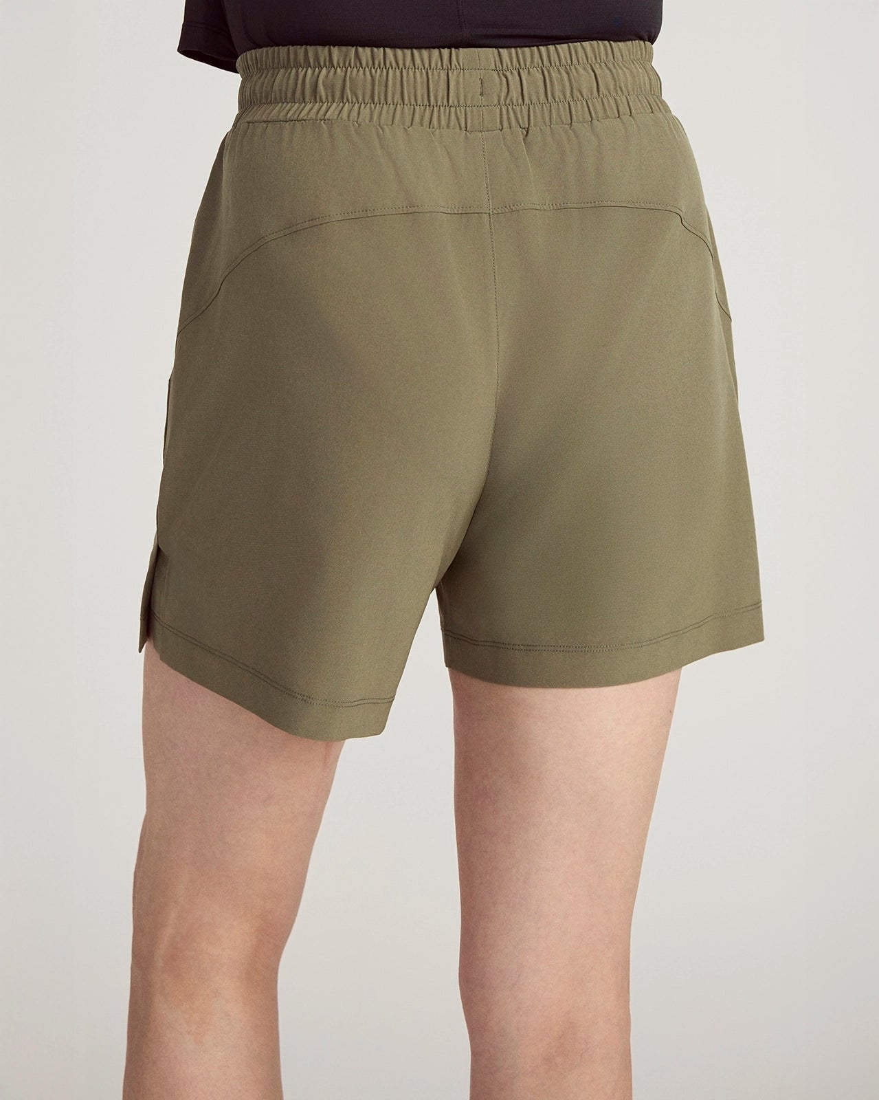 The Lightweight GRS Certified Recycled Polyester All-Day 6" Short - Dusty Olive