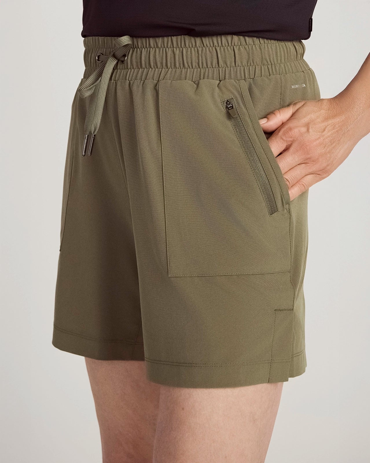 The Lightweight GRS Certified Recycled Polyester All-Day 6" Short - Dusty Olive
