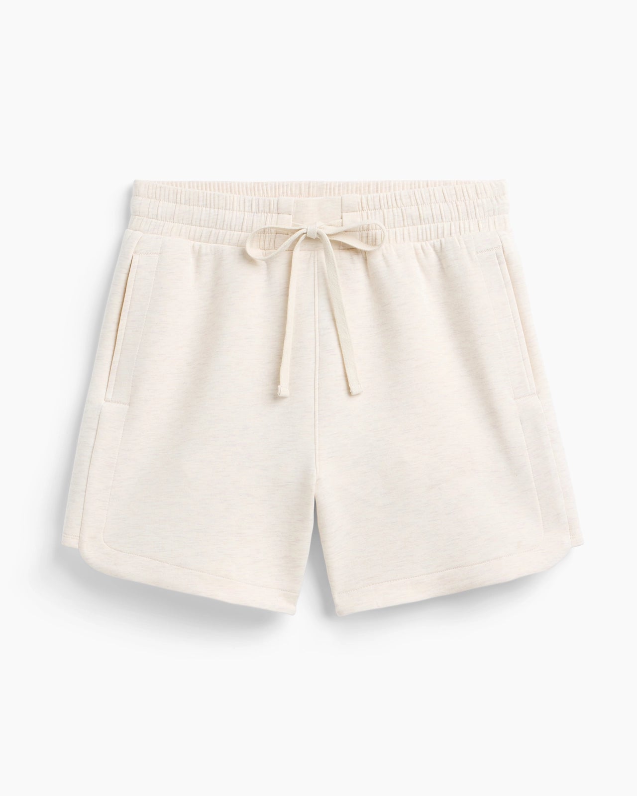 The Breathable GRS Certified Recycled Polyester + Modal 5" Short - Htr Birch