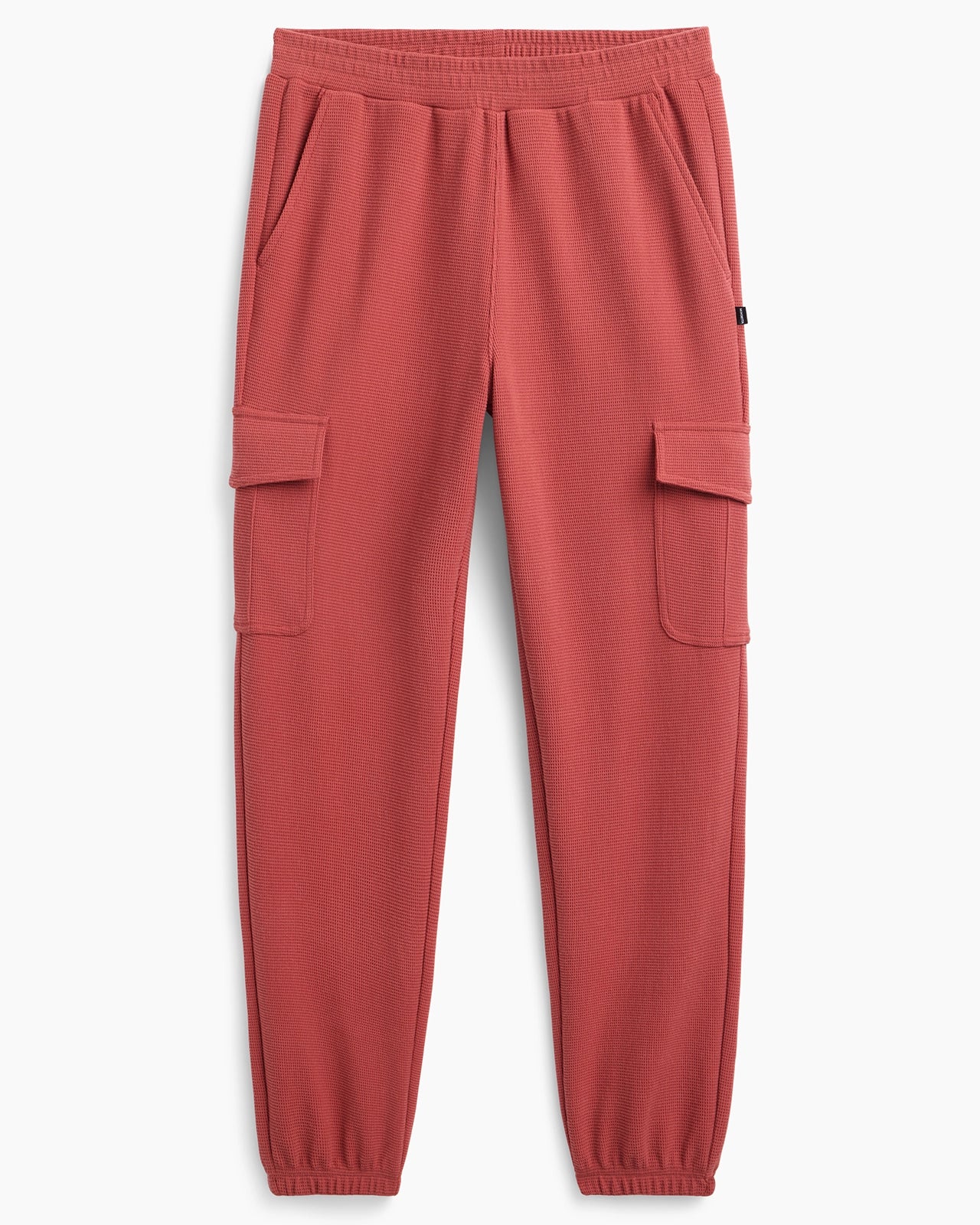 The Light Stretch GRS Certified Recycled Polyester Waffle Jogger - Marsala