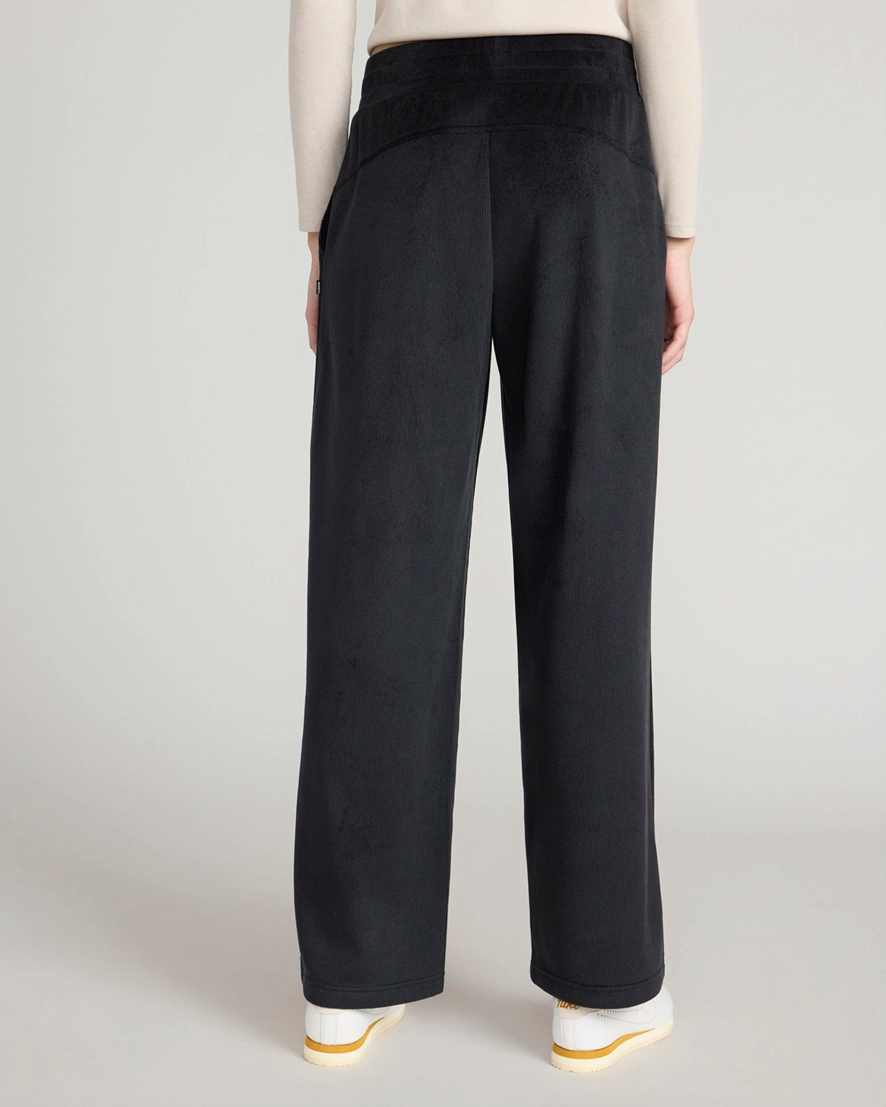 The Warm Stretch GRS Certified Recycled Poly Corduroy Pant - Black