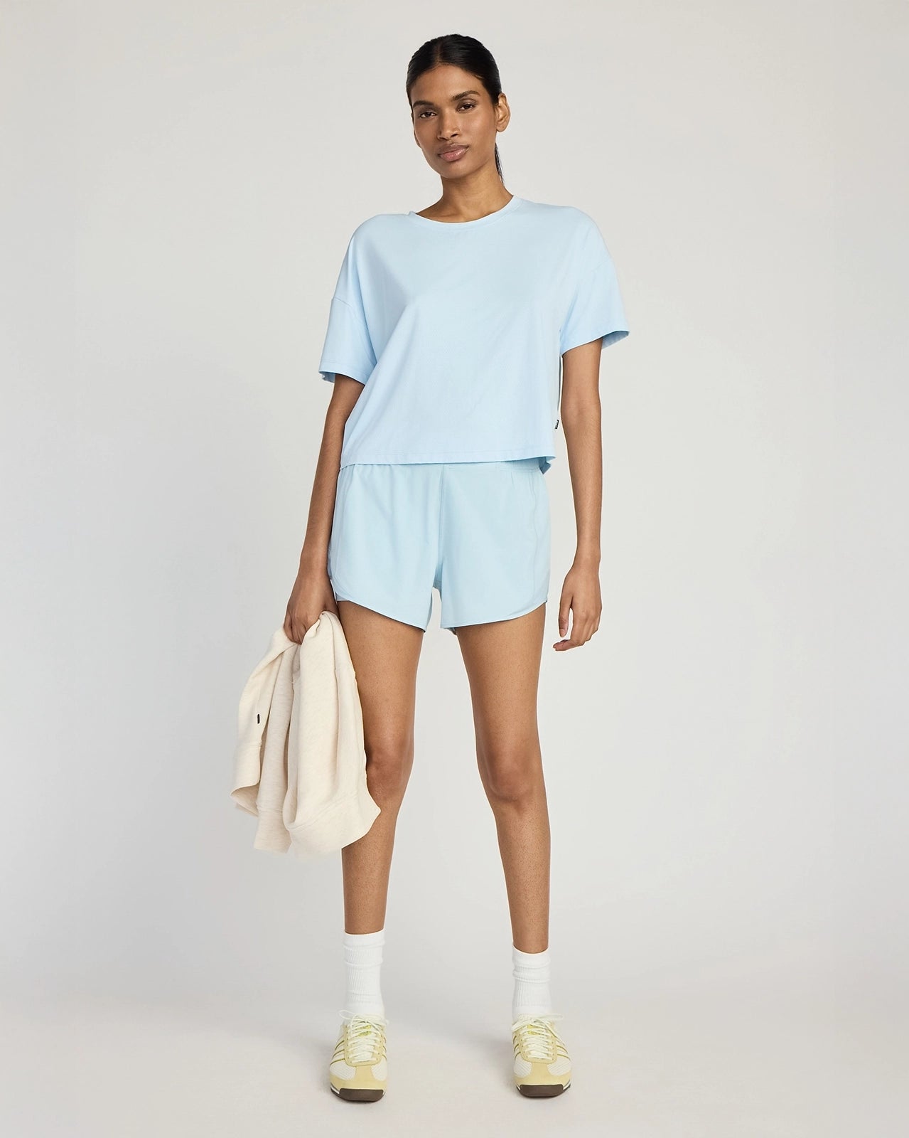 The Built-In Liner GRS Certified Recycled Polyester Ventilating 3.5" Short - Winter Sky