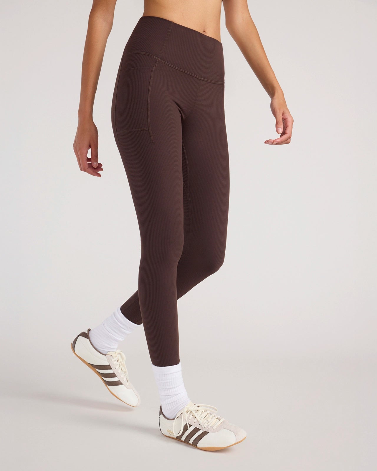 The Active Ribbed Legging - Java