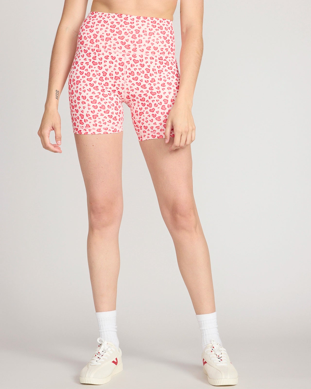 The Active GRS Recycled Poly Printed Biker Short