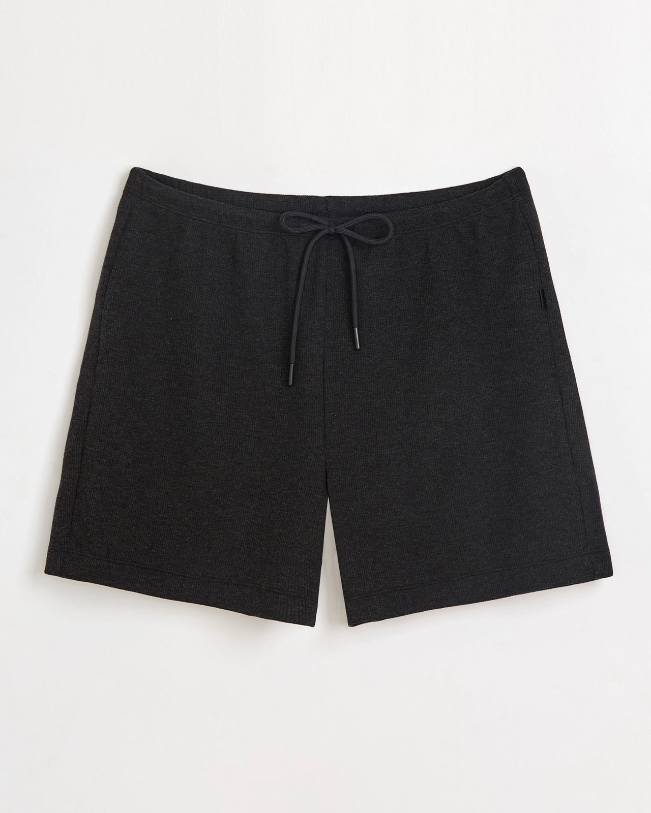 The Organic Cotton Club Waffle Short - Black