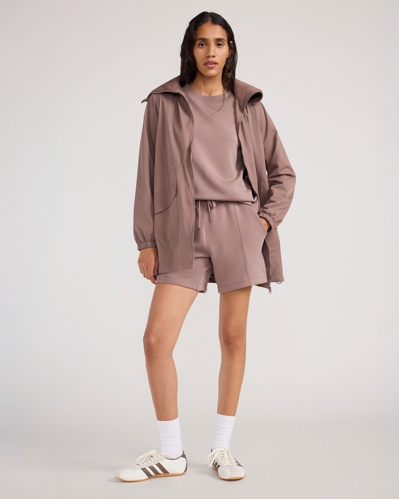 The Soft Tech Fleece Bermuda Short - Deep Taupe