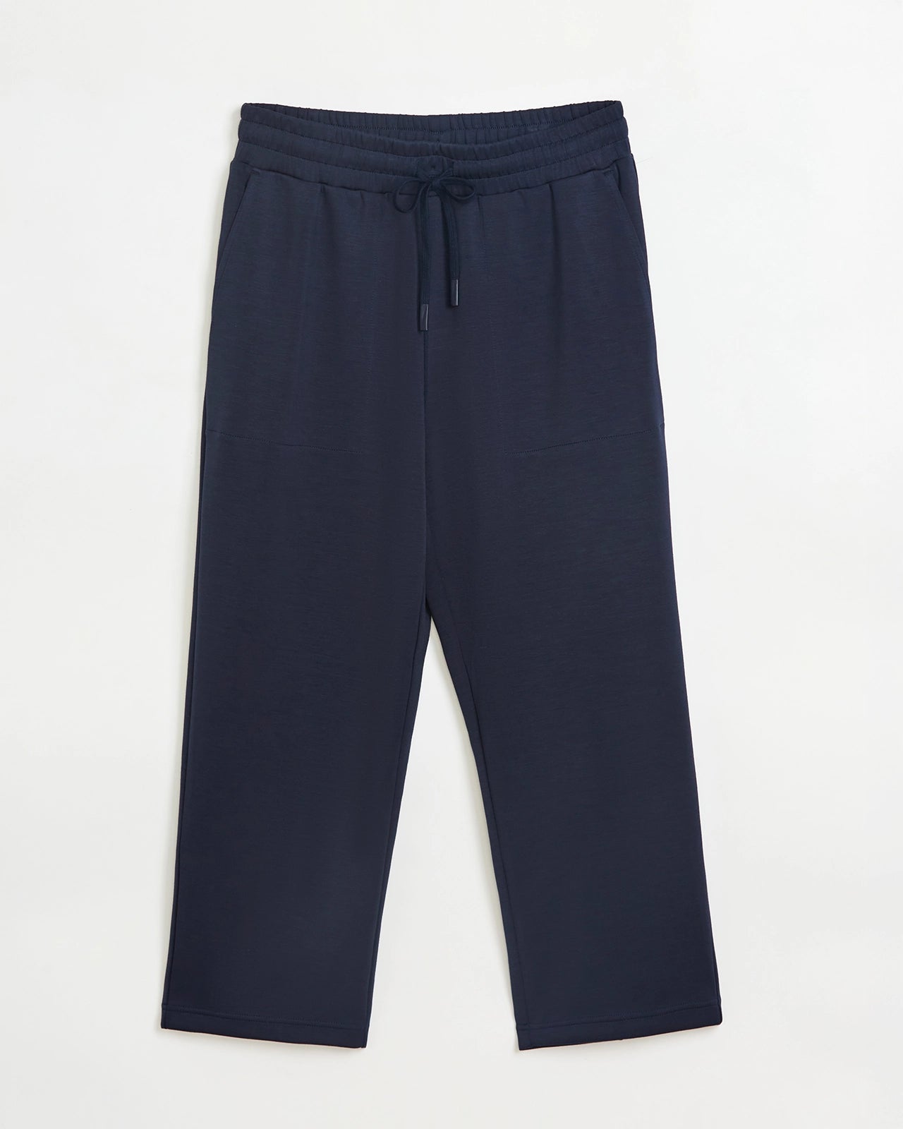 The Soft Luxe Tech Fleece Capri - Navy Blazer