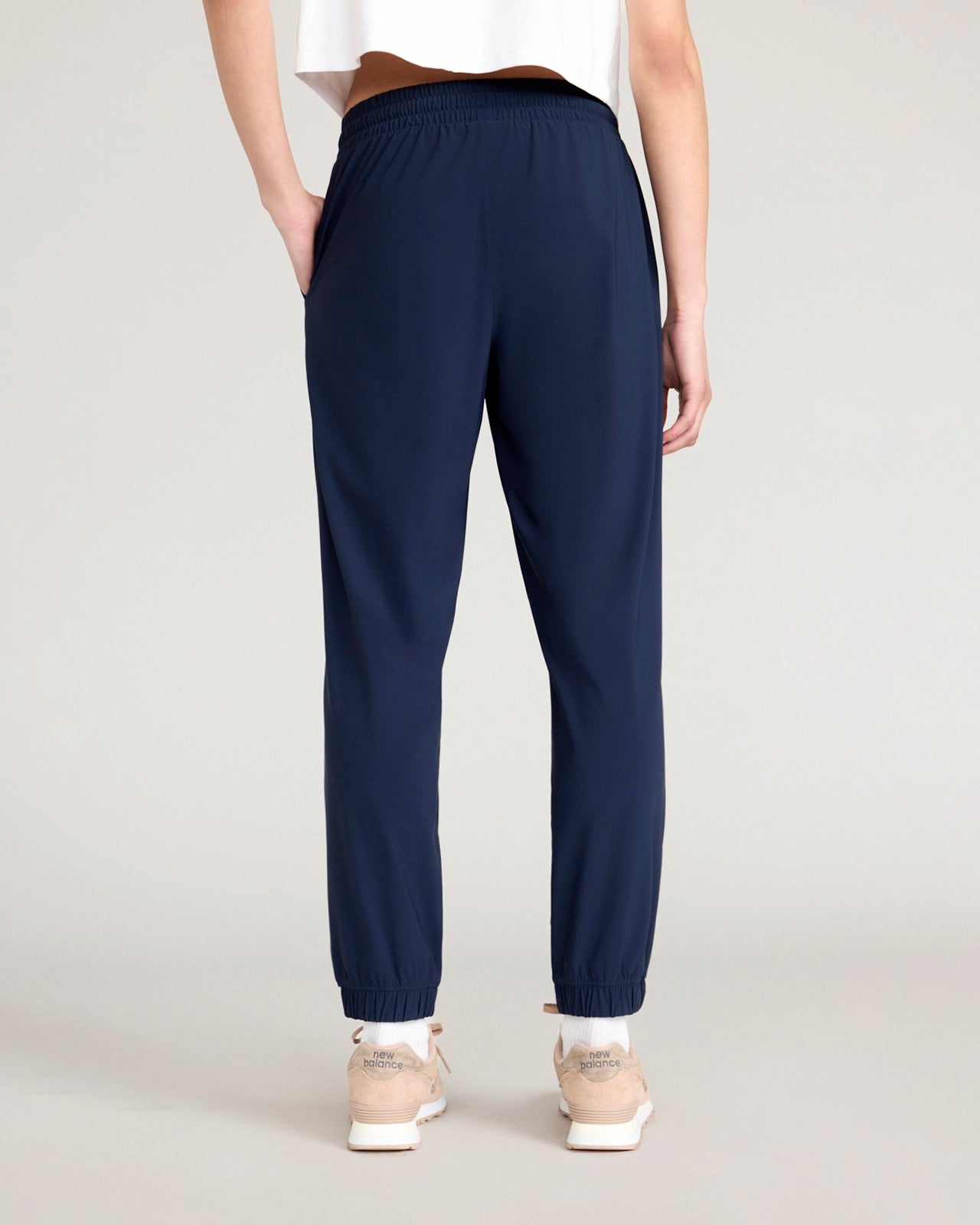 The Active Warp Knit Jogger - Navy Blazer