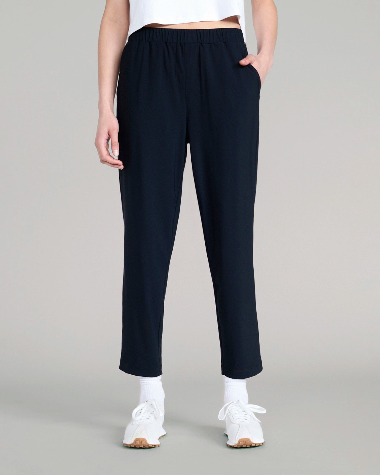 The Active GRS Certified Recycled Nylon Cropped Pant - Black