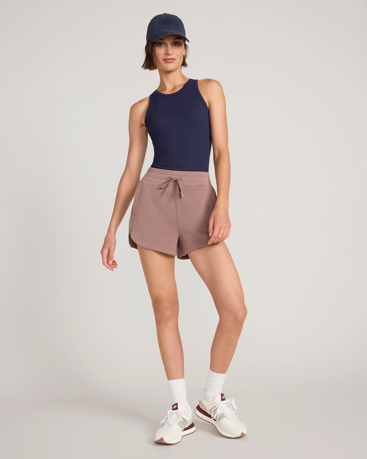 The Soft Luxe Short - Deep Taupe