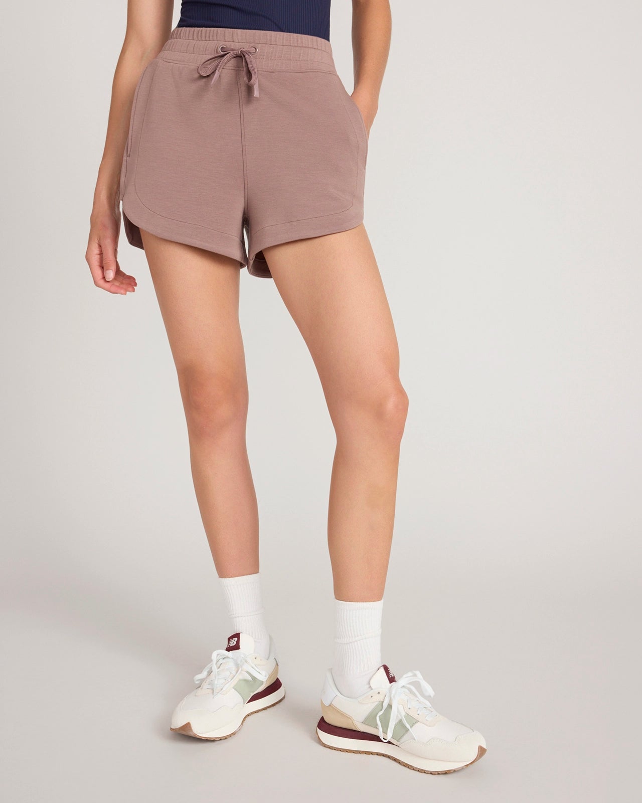 The Soft Luxe Short - Deep Taupe