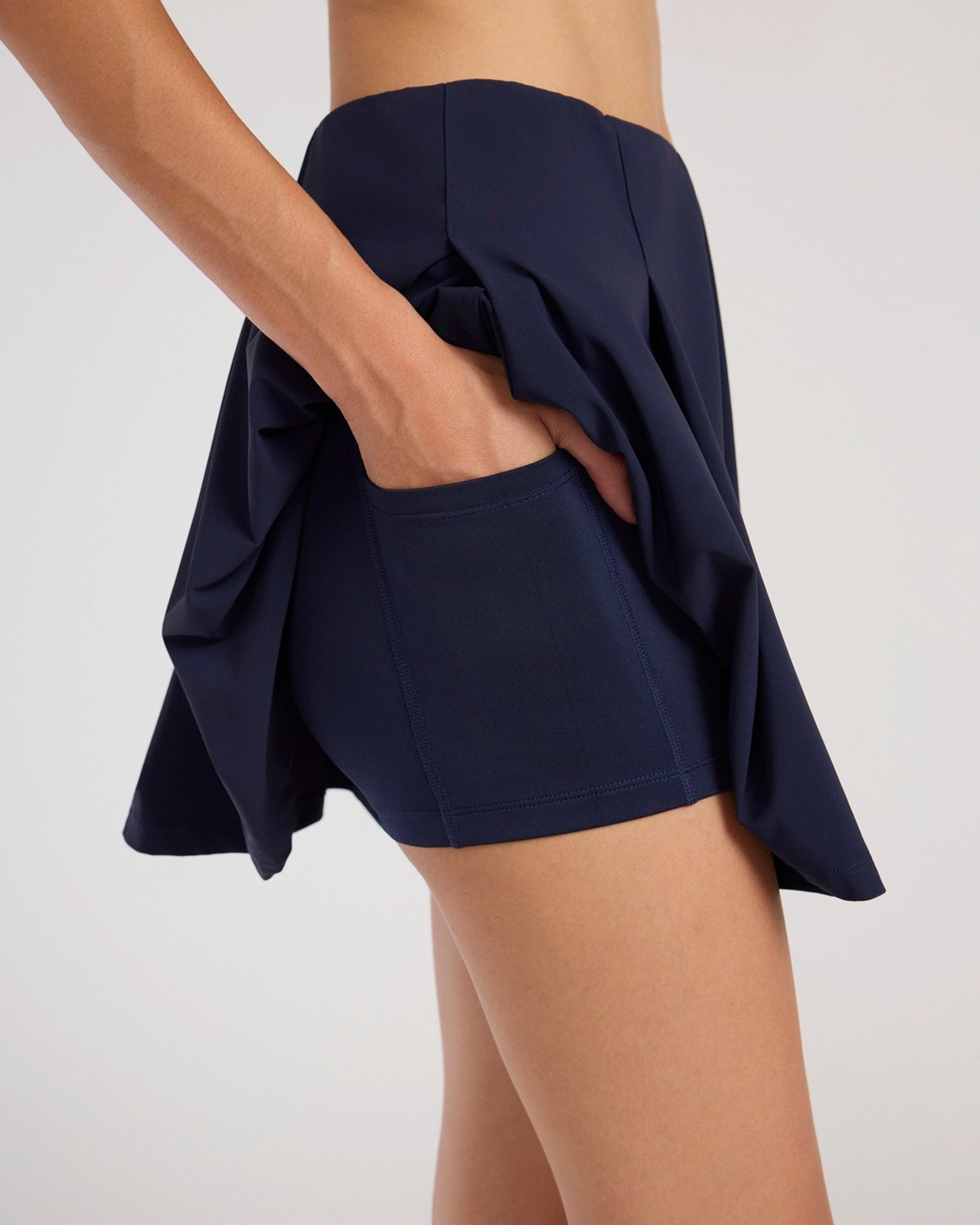 The Active Tennis Skort - Baritone Blue