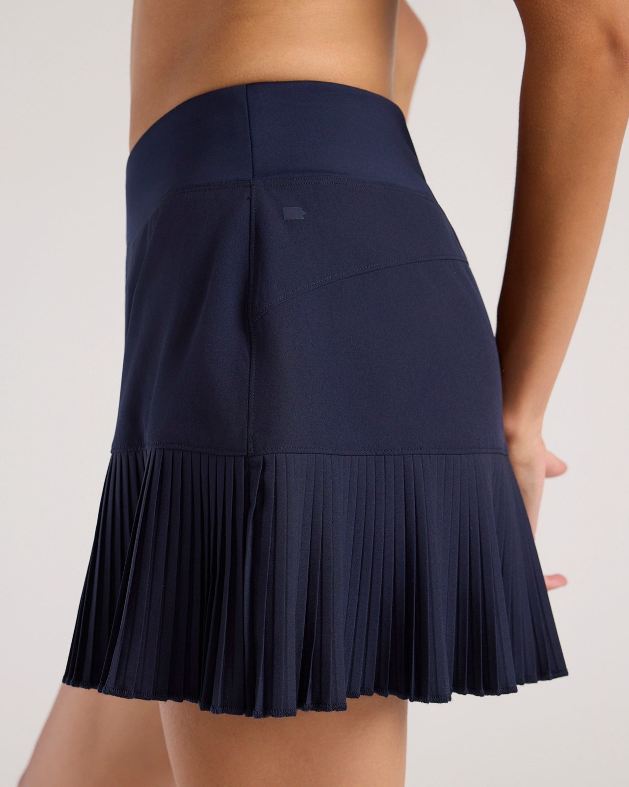 The Active Drop-Waist Pleated Skort - Baritone Blue