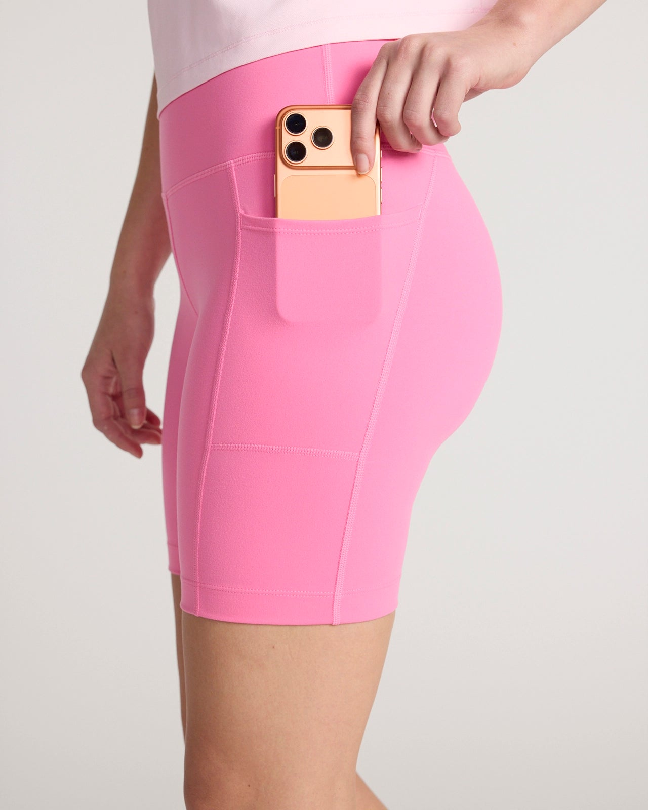 The Active Peached Bike Short - Pink