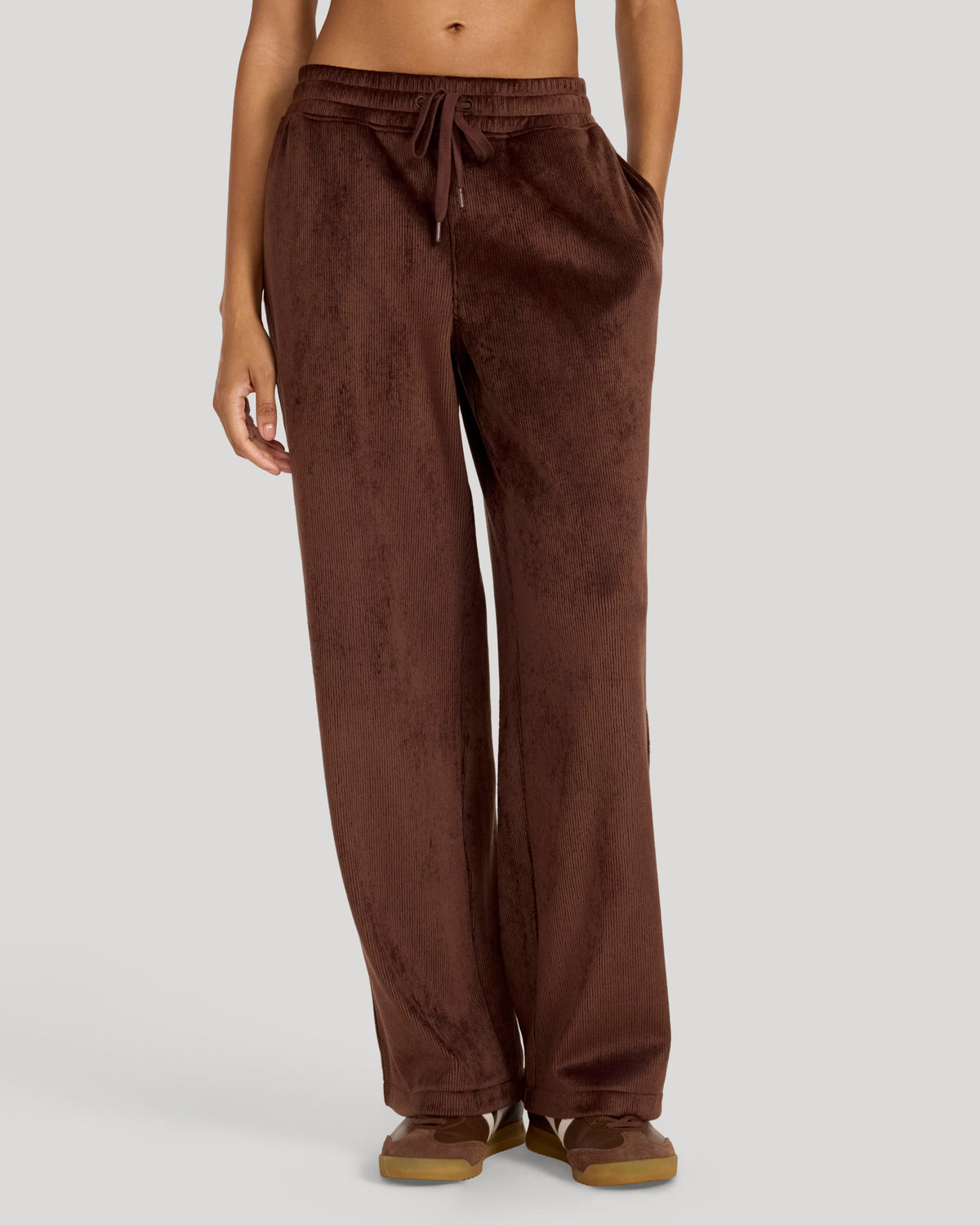 The Women’s Soft Luxe Velour Rib Fleece Set