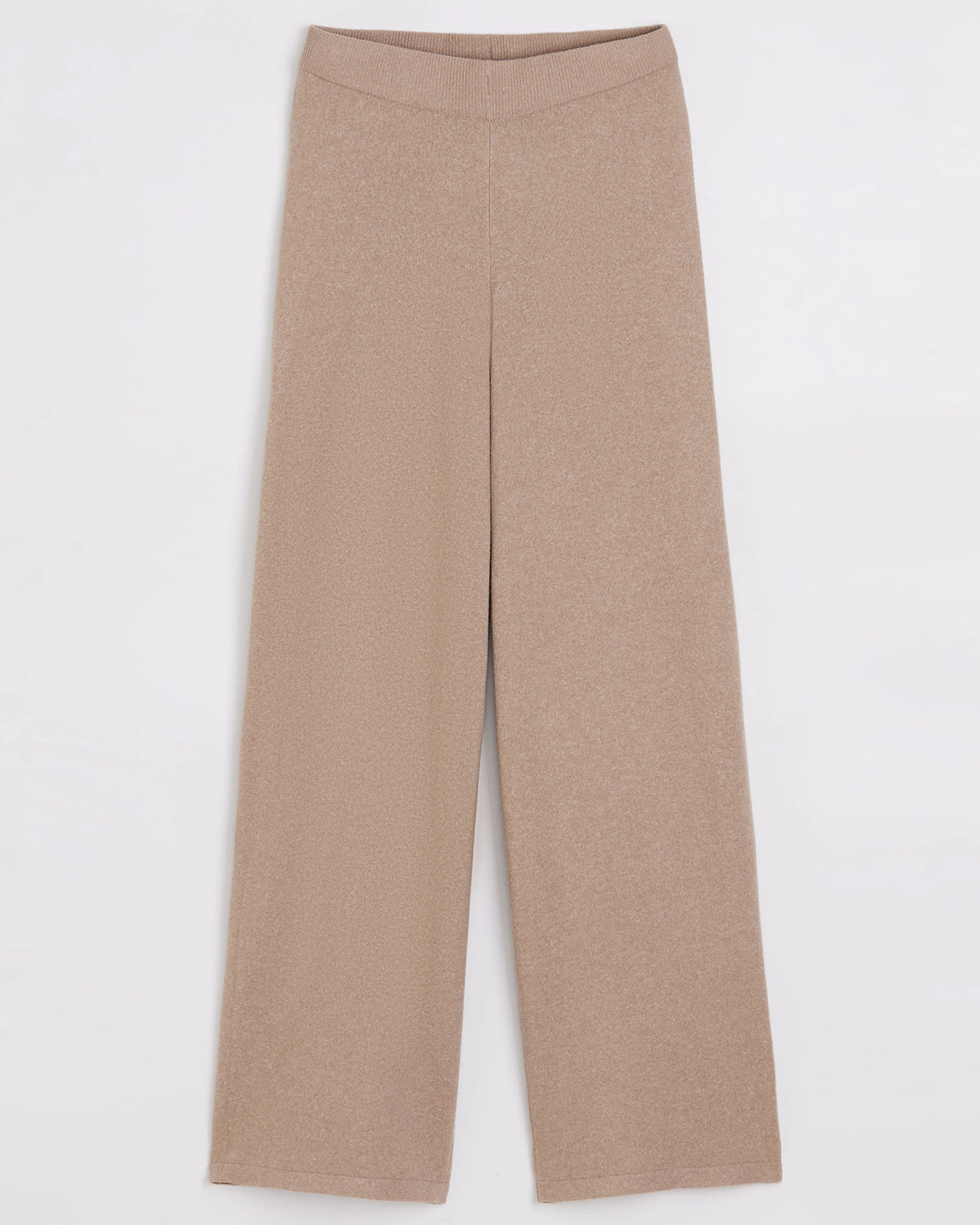 The Soft Luxe Sweaterknit Relaxed Leg Pant - Heather Oatmeal