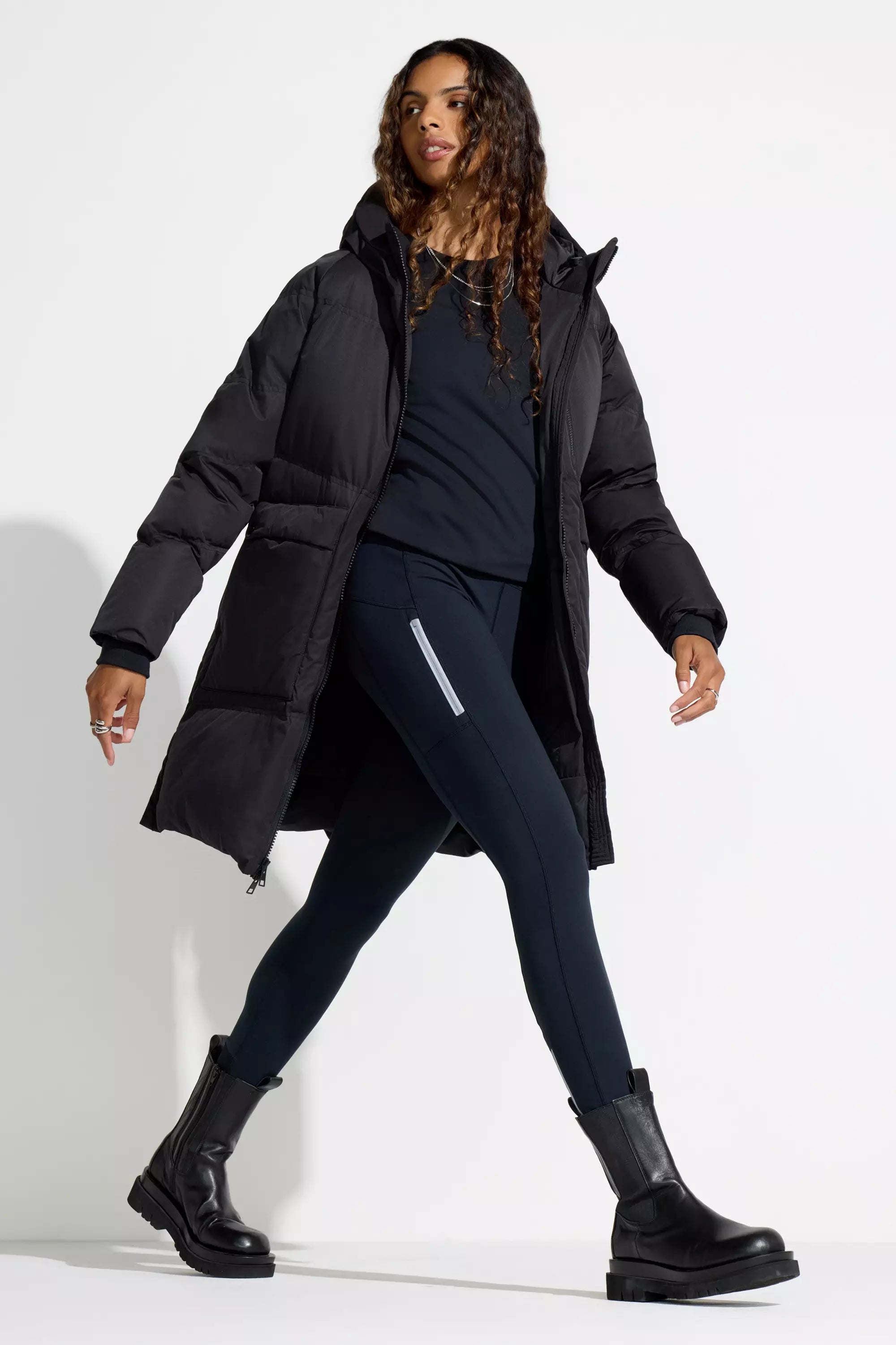 Women’s Mid-Length Down Fill Puffer