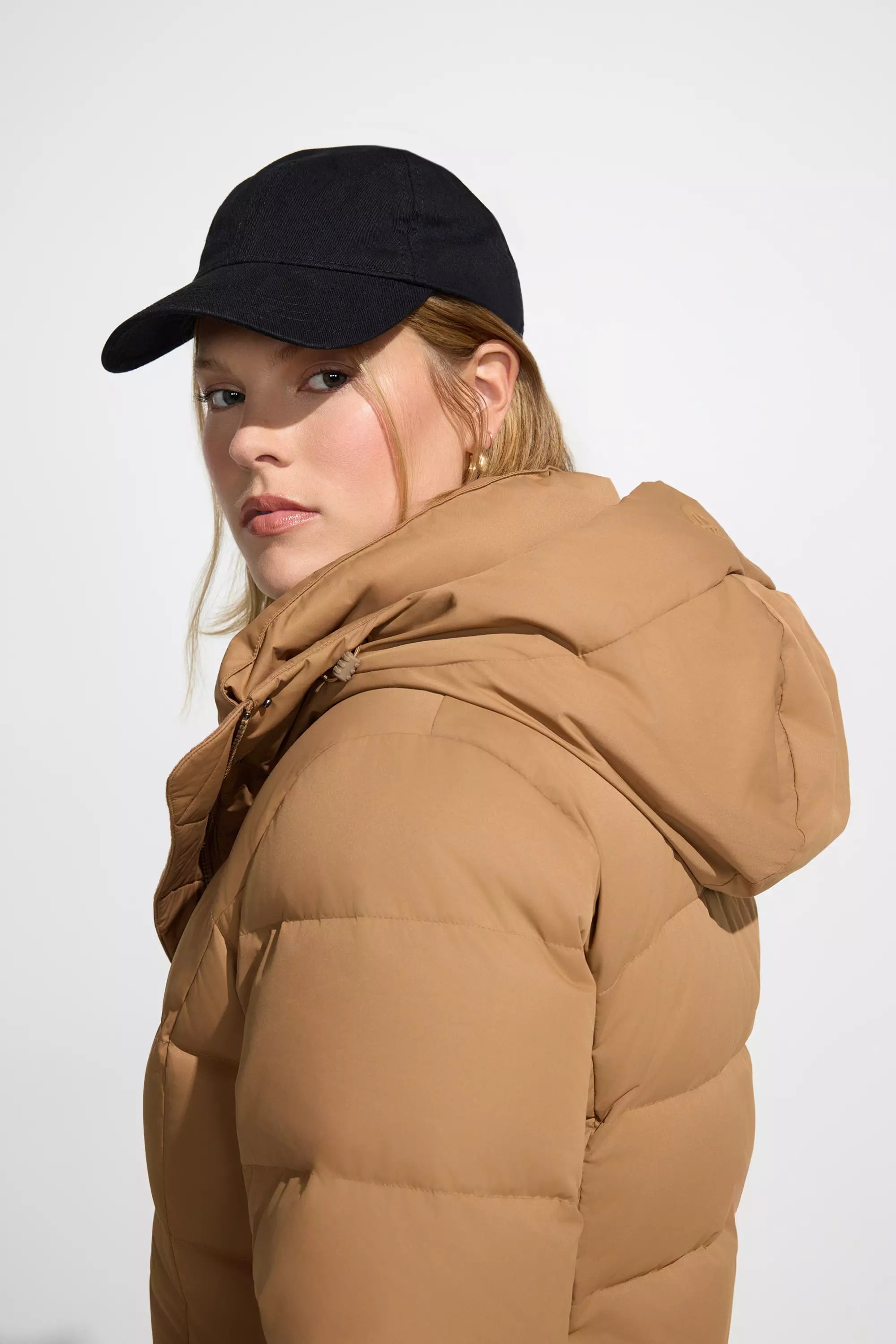 Women’s Long Down Parka - Toasted Coconut
