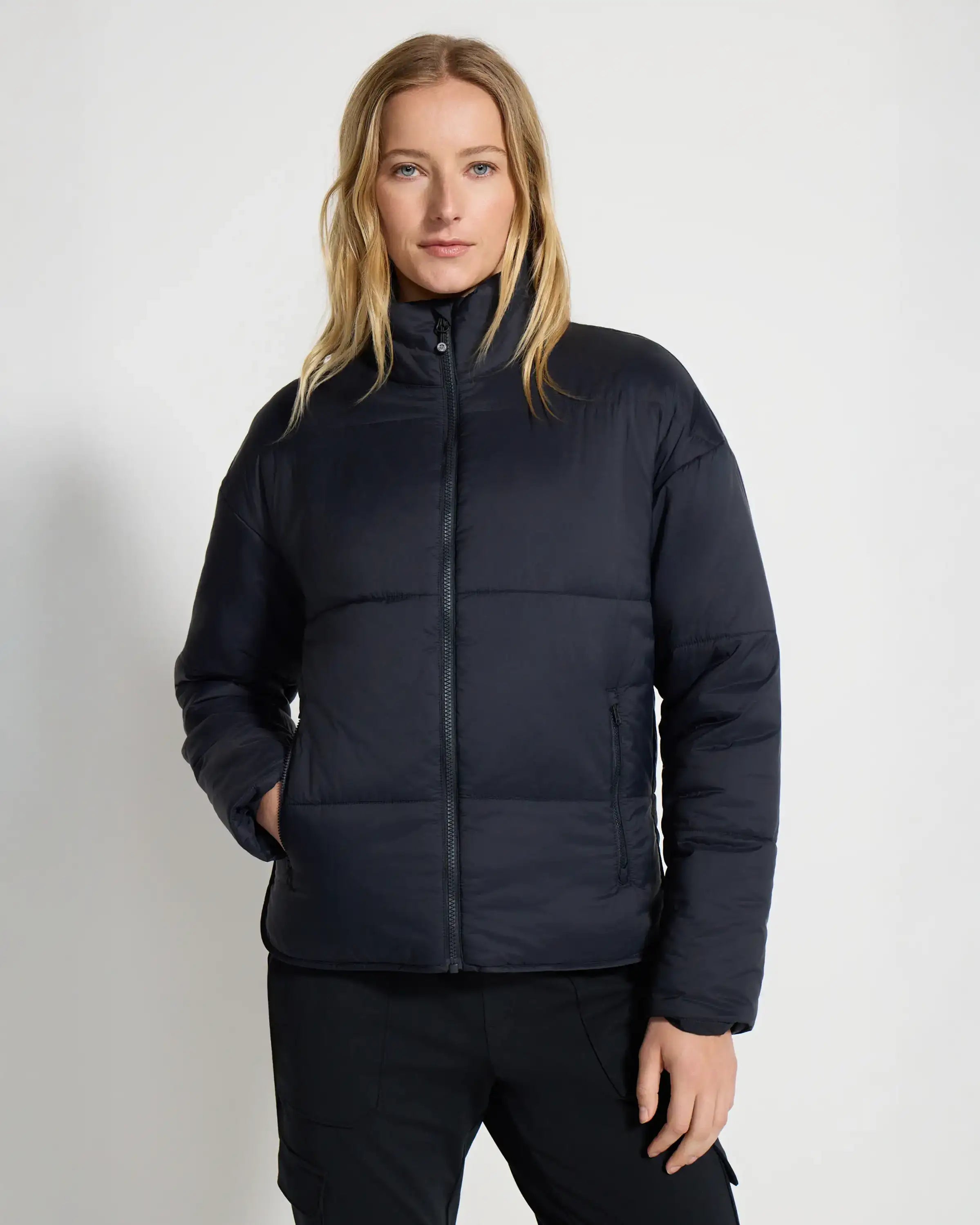 The Sorona™ Fill GRS Certified Recycled Poly Insulated Jacket - Black