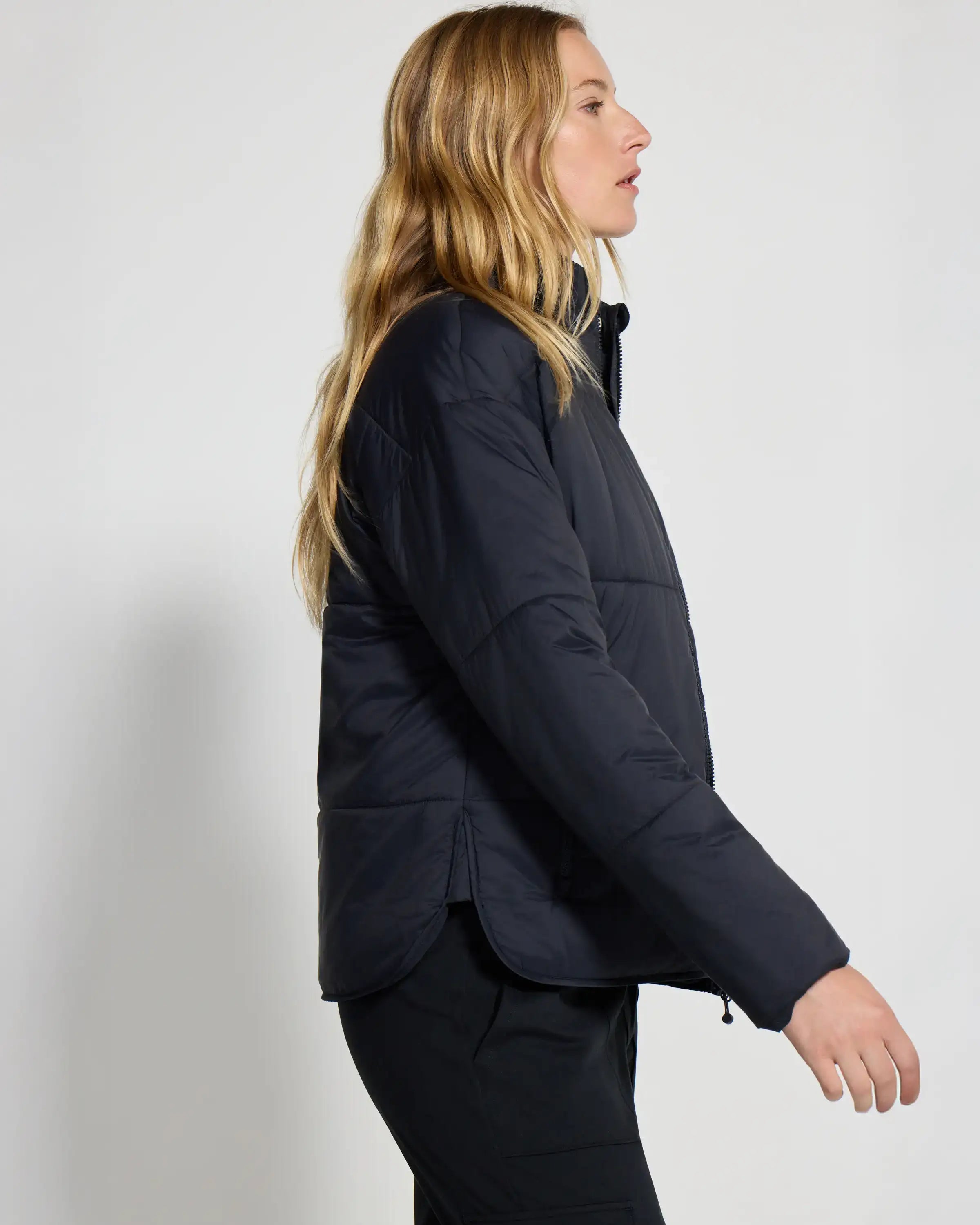 The Sorona™ Fill GRS Certified Recycled Poly Insulated Jacket - Black