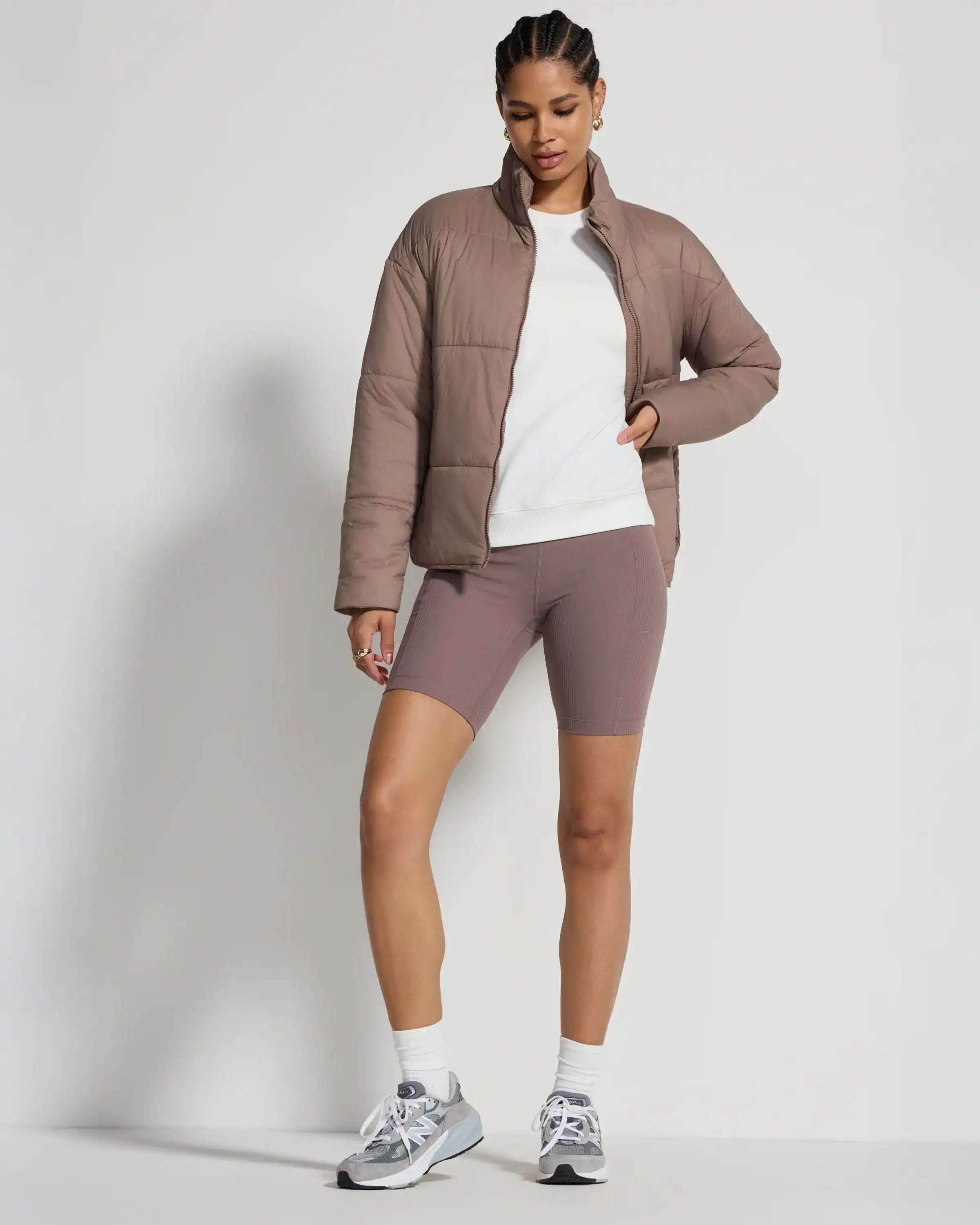 The Sorona™ Fill GRS Certified Recycled Poly Insulated Jacket - Taupe