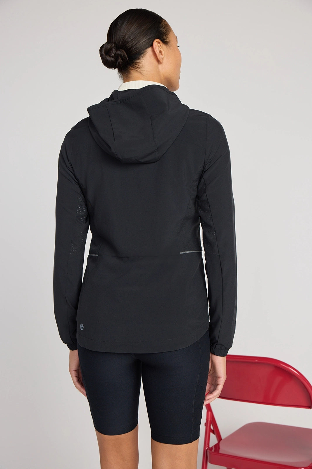 The Lightweight Stretch GRS Certified Recycled Poly Jacket - Black