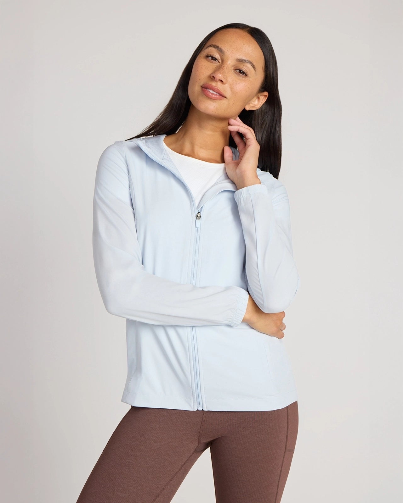 The Lightweight Stretch GRS Certified Recycled Poly Jacket - Arctic Ice