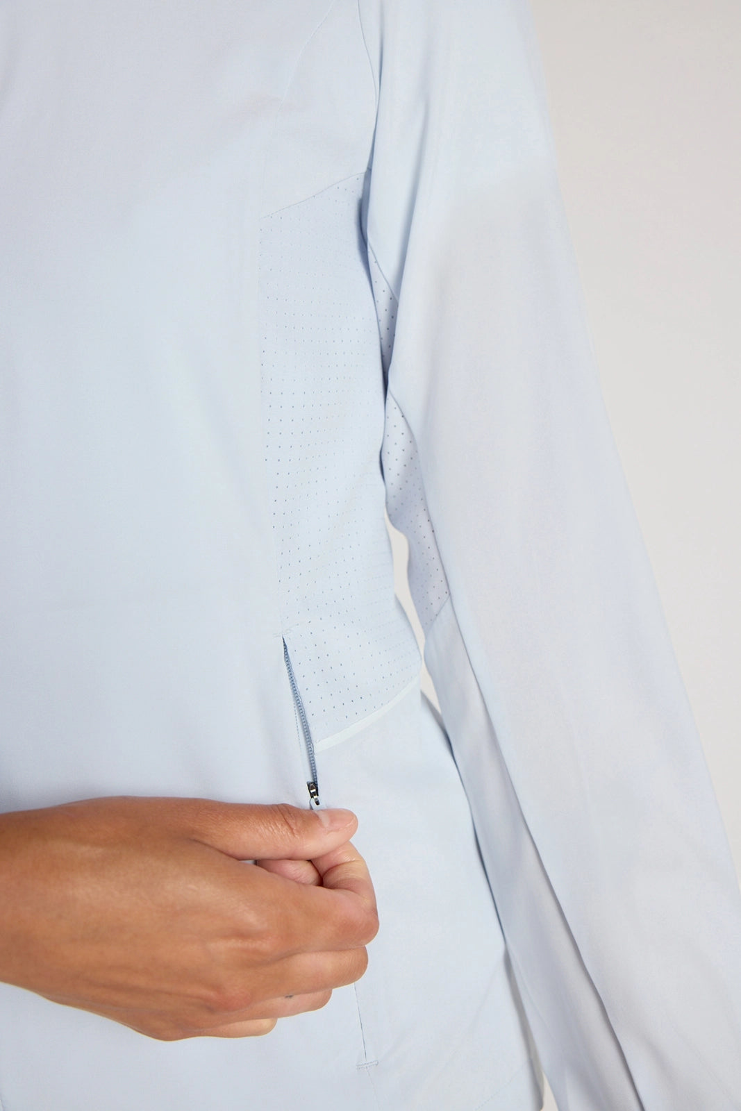 The Lightweight Stretch GRS Certified Recycled Poly Jacket - Arctic Ice