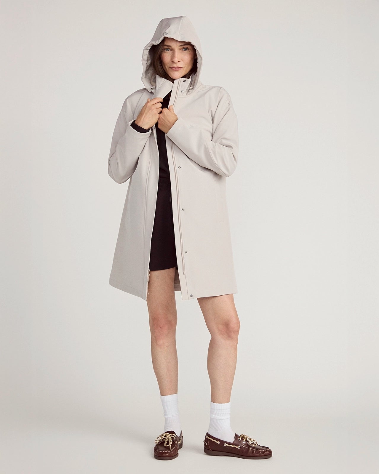 The Wind + Water-Resistant GRS Certified Recycled Polyester Jacket - Nacreous Clouds