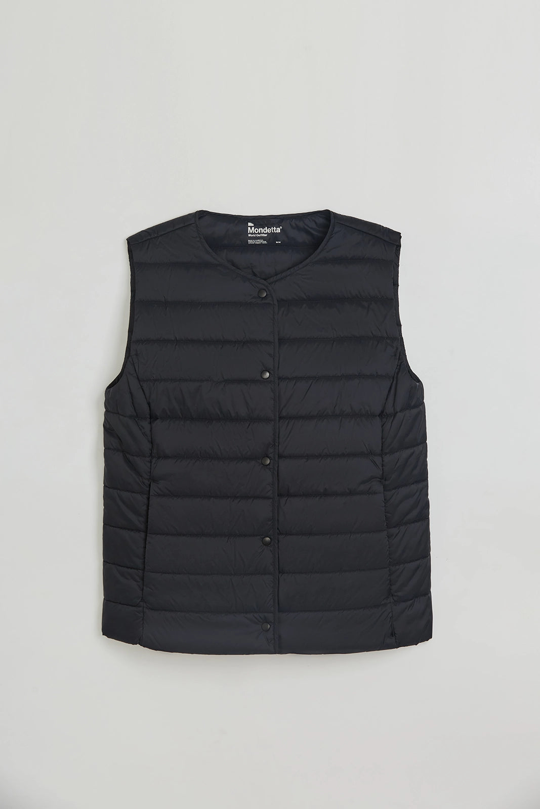 The Travel Packable Vest - Black