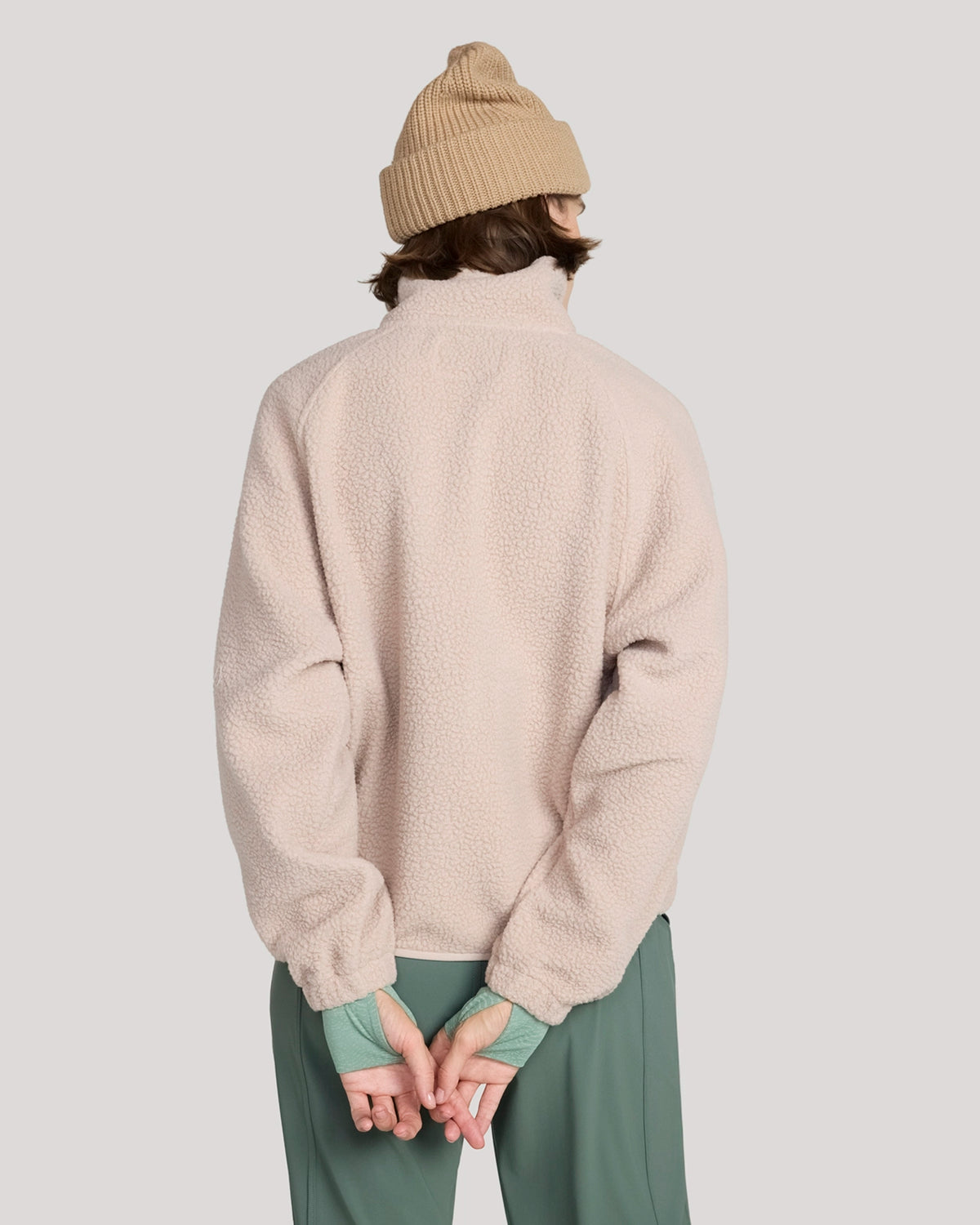 The Berber Soft Luxe Trail Jacket - Mushroom Beige