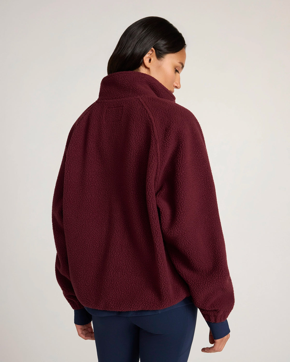 The Berber Soft Luxe Trail Jacket - Windsor Wine