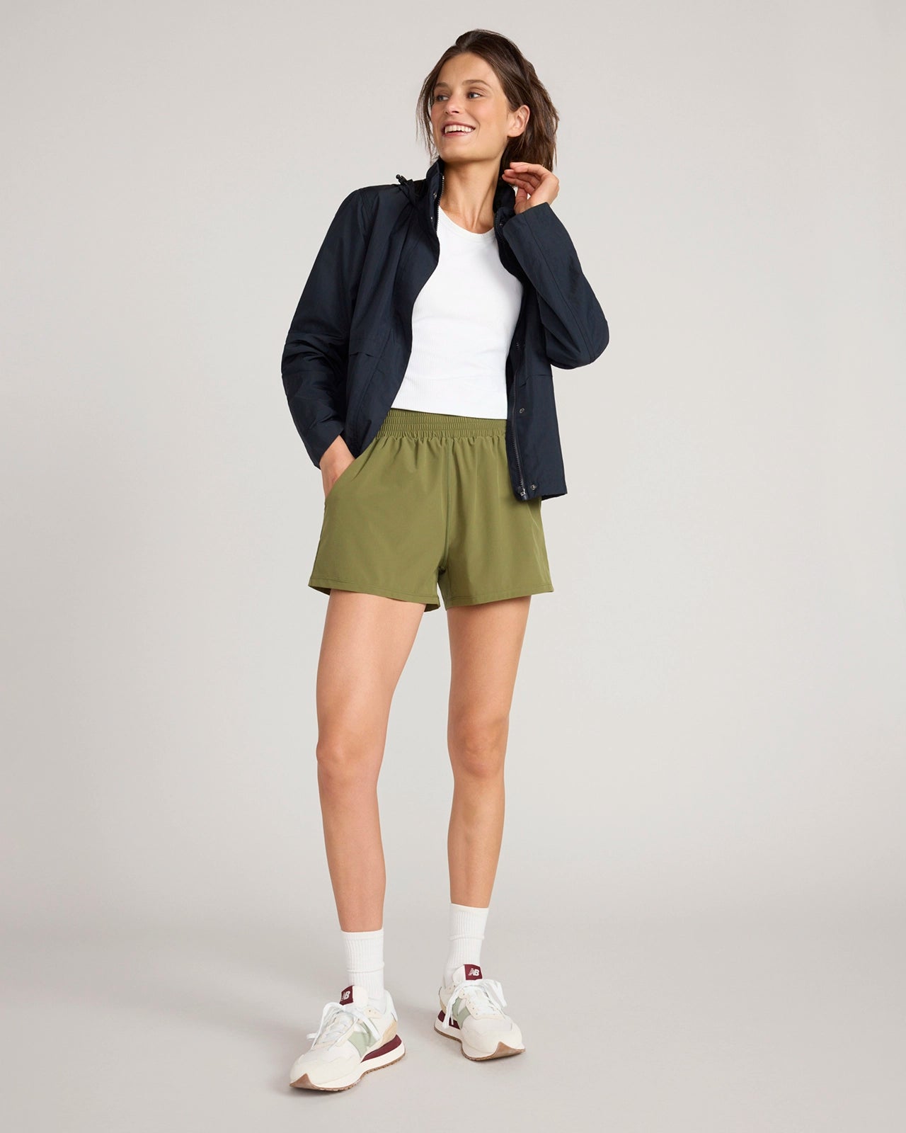 The Travel Outdoor Crinkle Jacket - Black