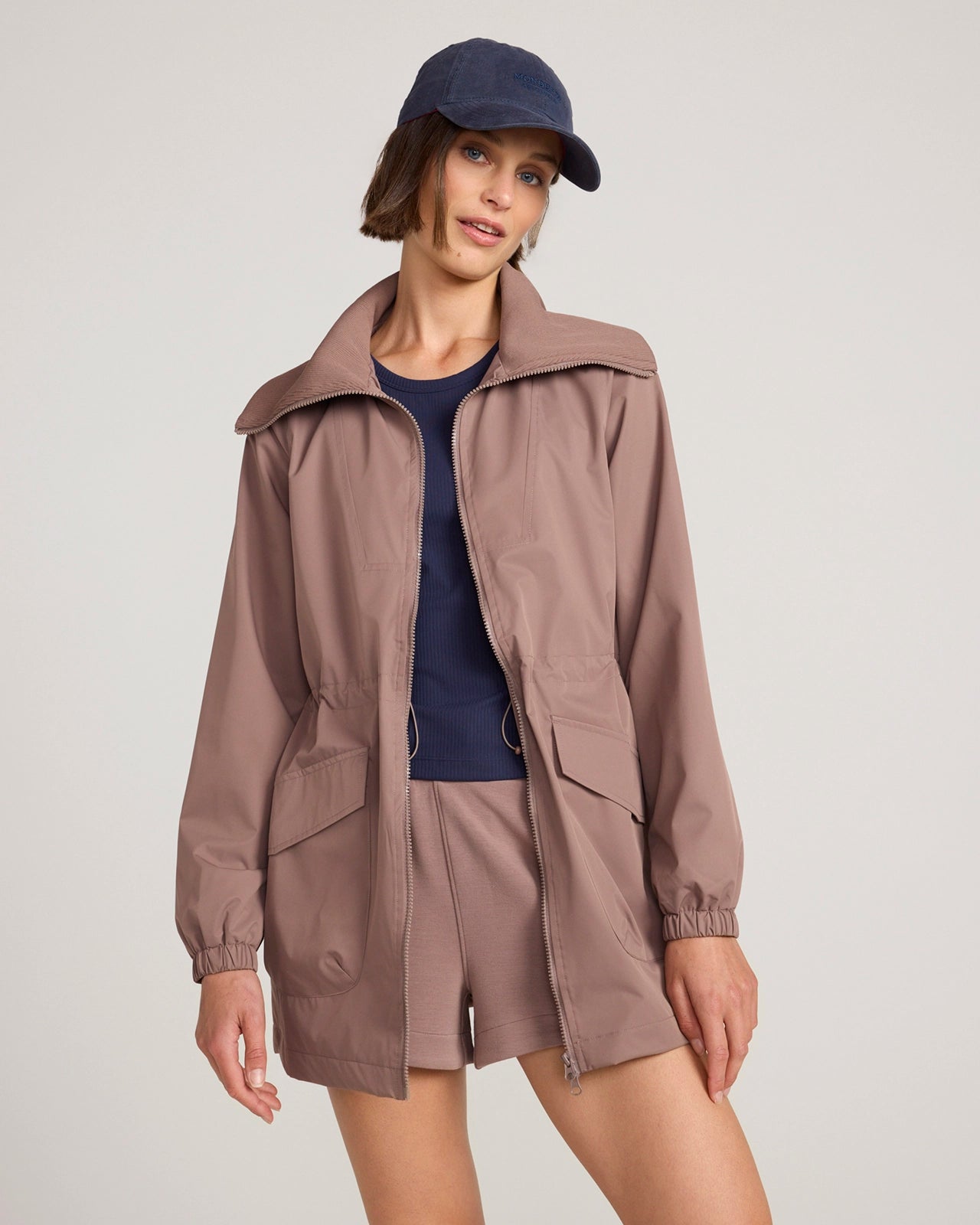 The Travel Mystical Rain Jacket - Deep Taupe