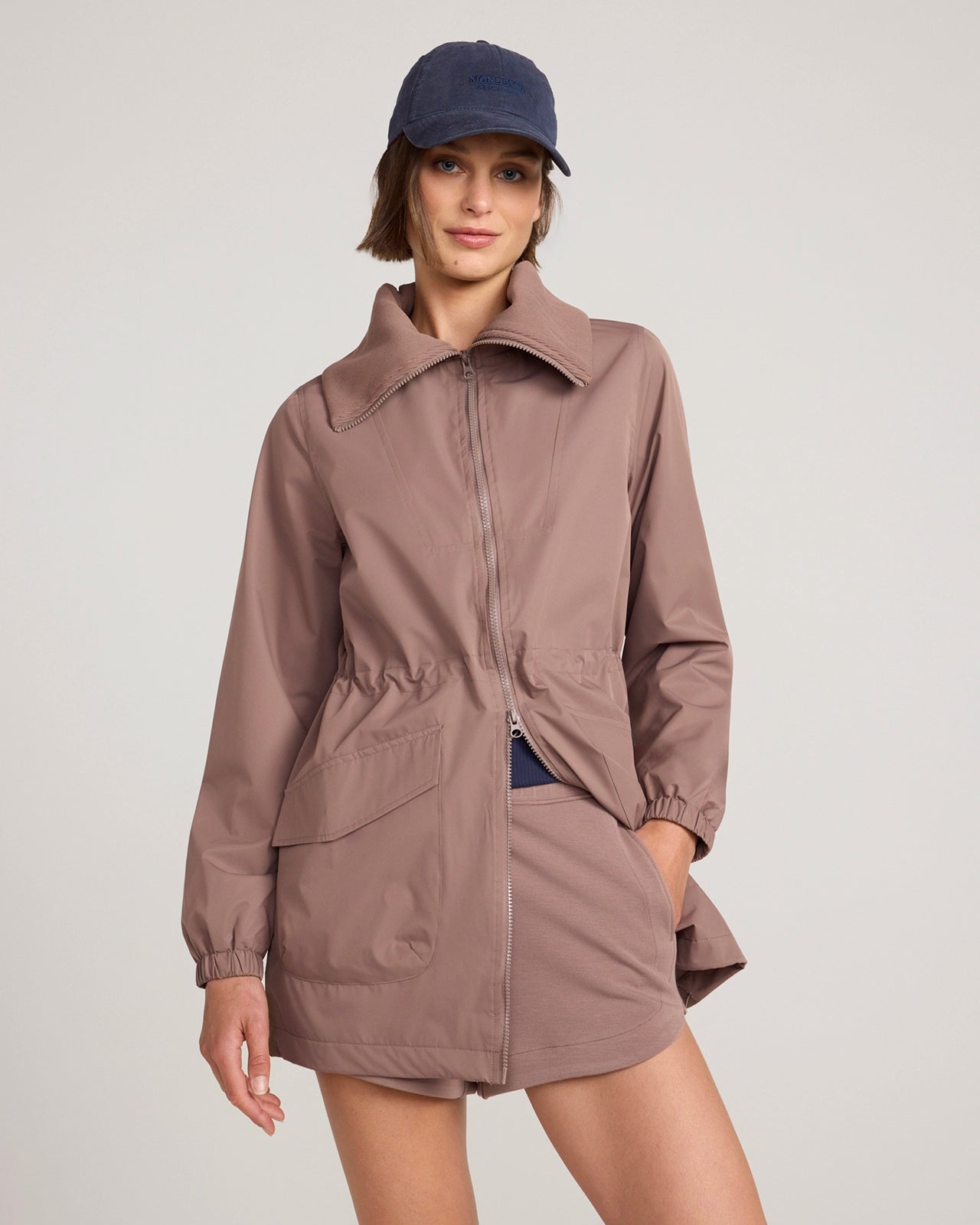 The Travel Mystical Rain Jacket - Deep Taupe