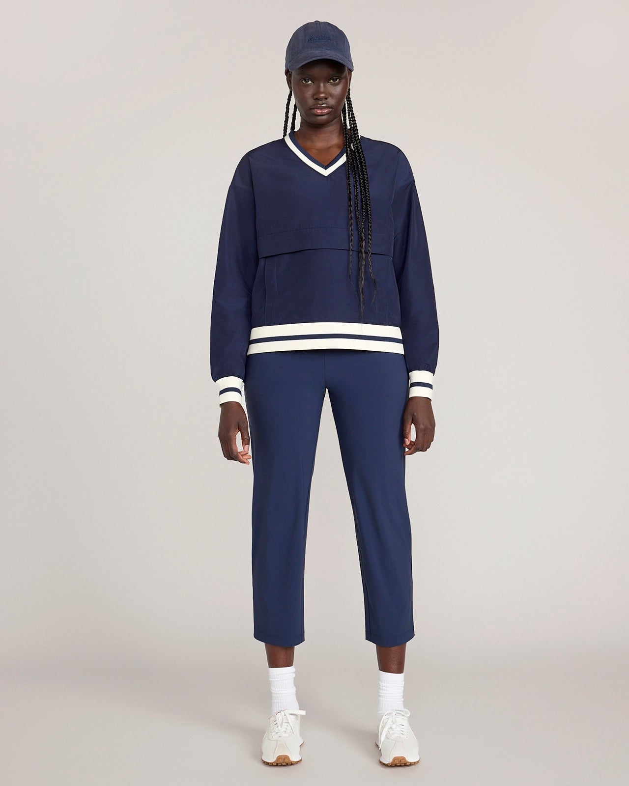 The Active Woven Popover - Baritone Blue