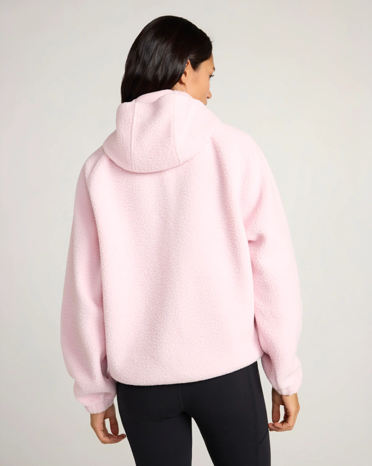 The Soft Luxe Hooded Berber Jacket - Tender Touch Pink