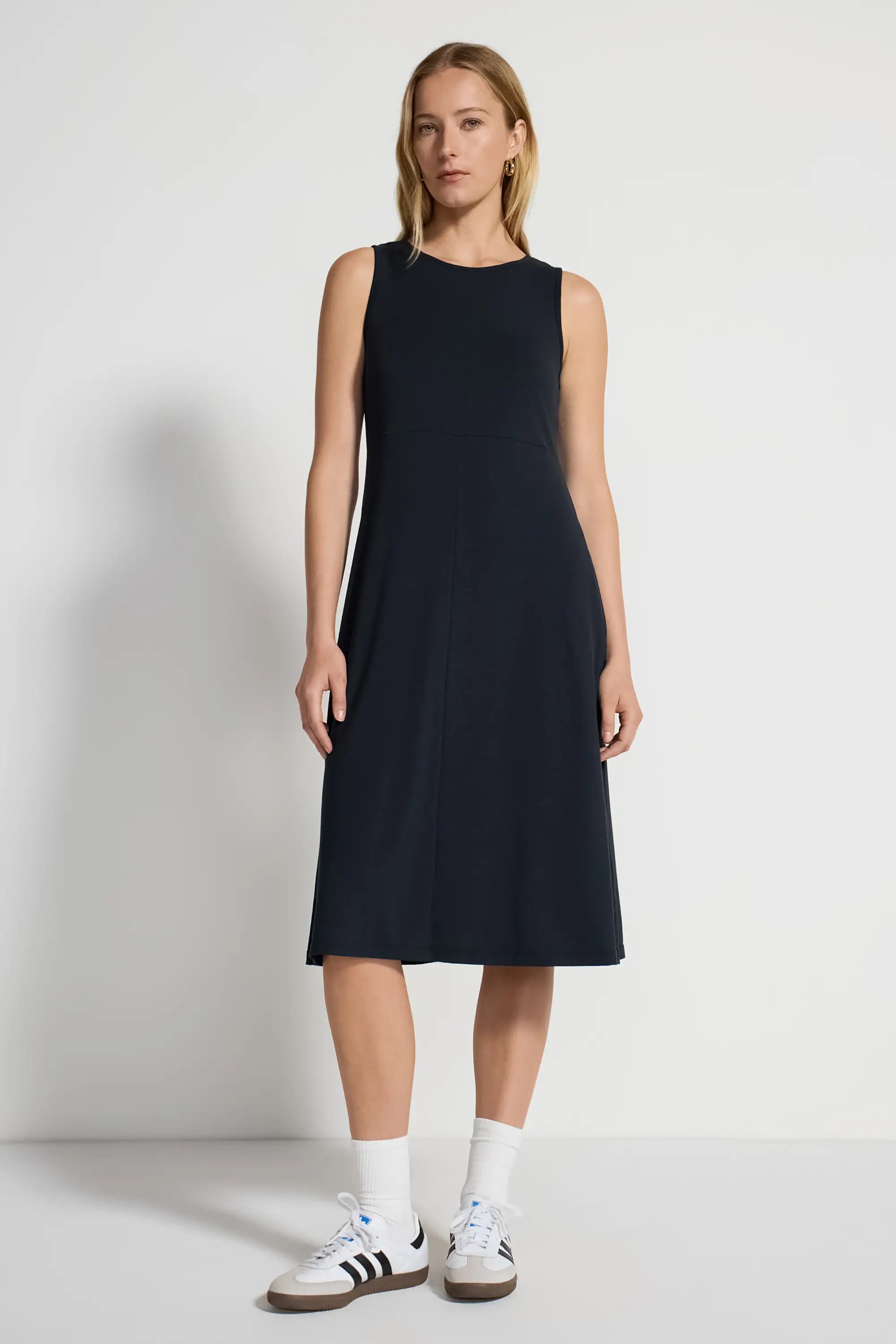 Women's Midi Dress - Black