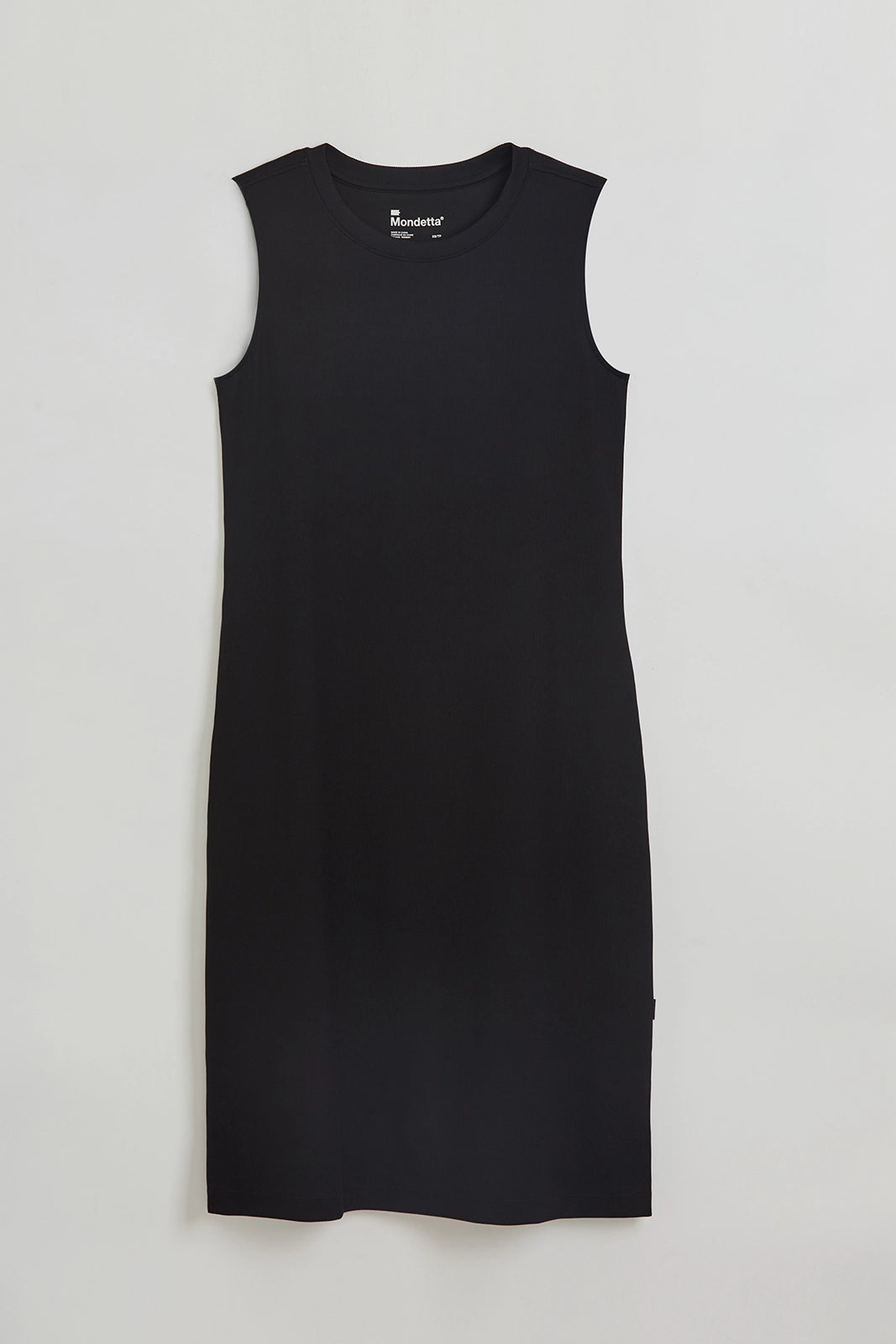 The Soft Luxe Rib Everyday Dress - Black